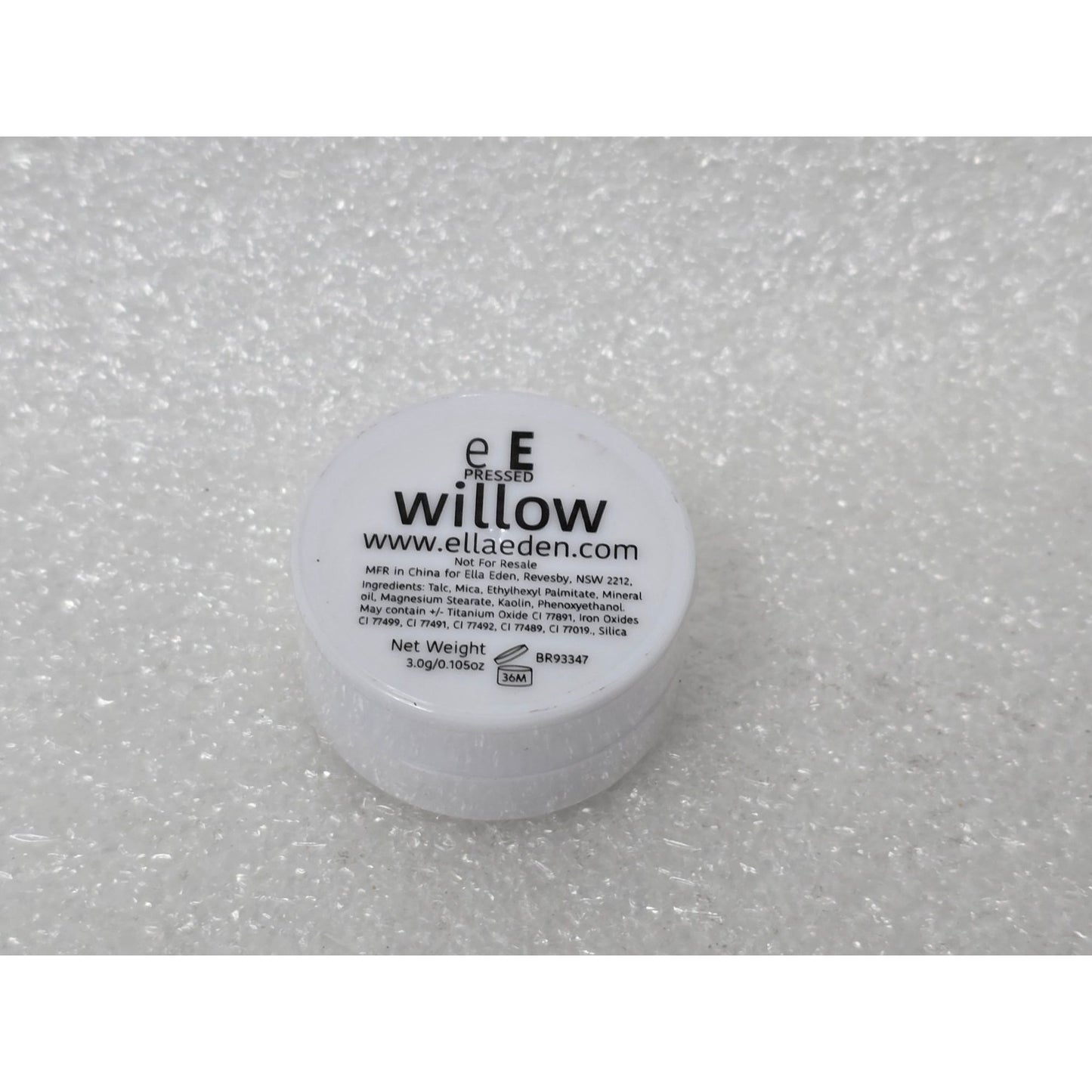 Ella Eden London Willow Pressed Eyeshadow 3g Vegan & Cruelty-Free