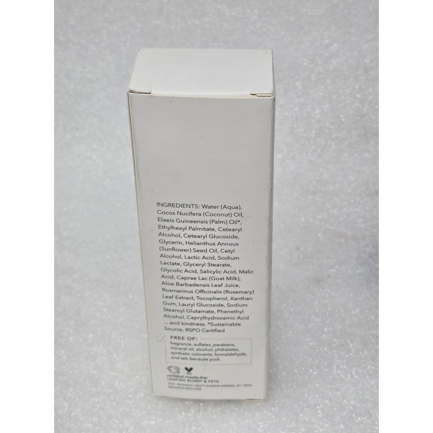 Beekman 1802 Pure Goat Milk Foot Balm 3.55 Oz