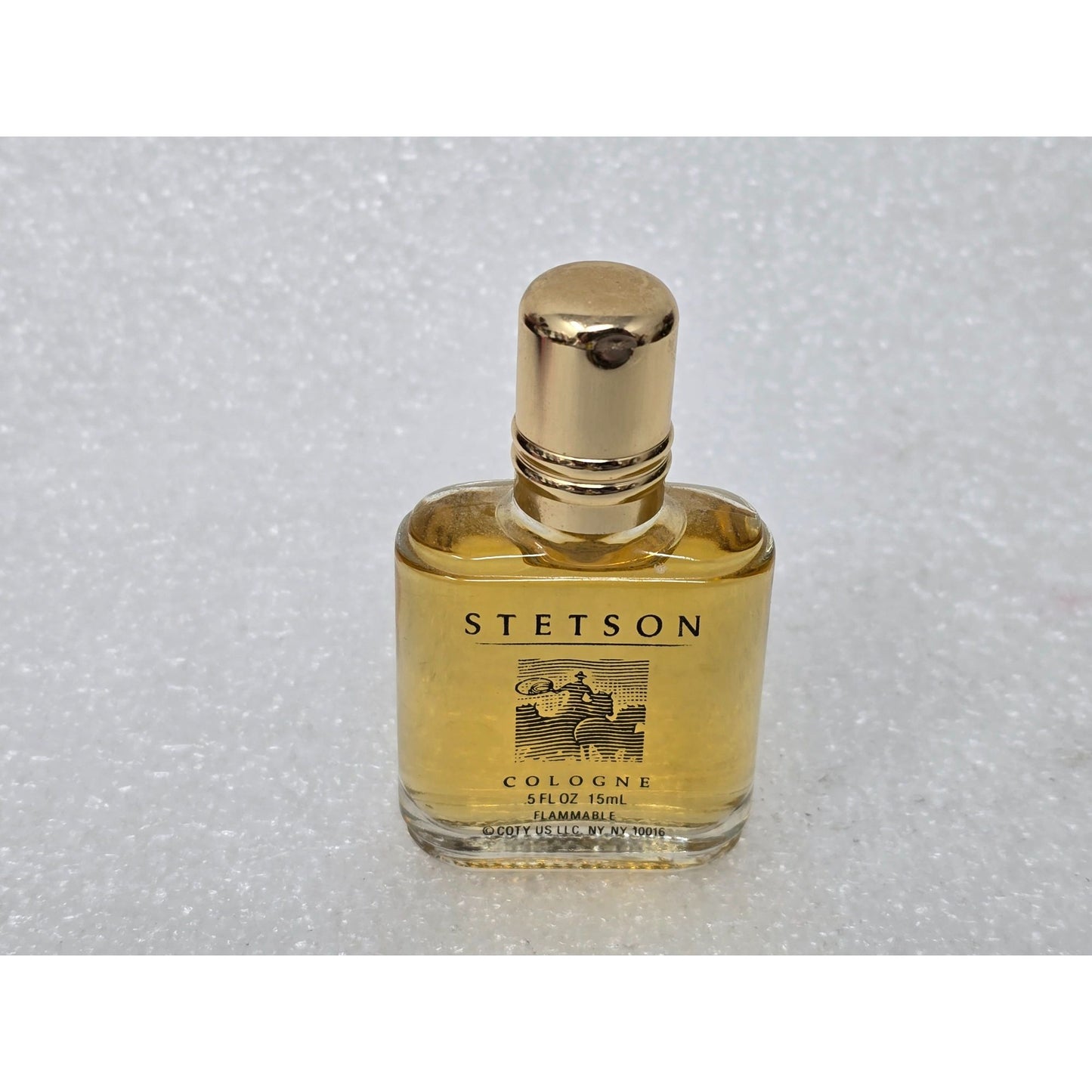 Stetson Cologne 0.5 Fl Oz 15 Ml Gold Cap Travel Size