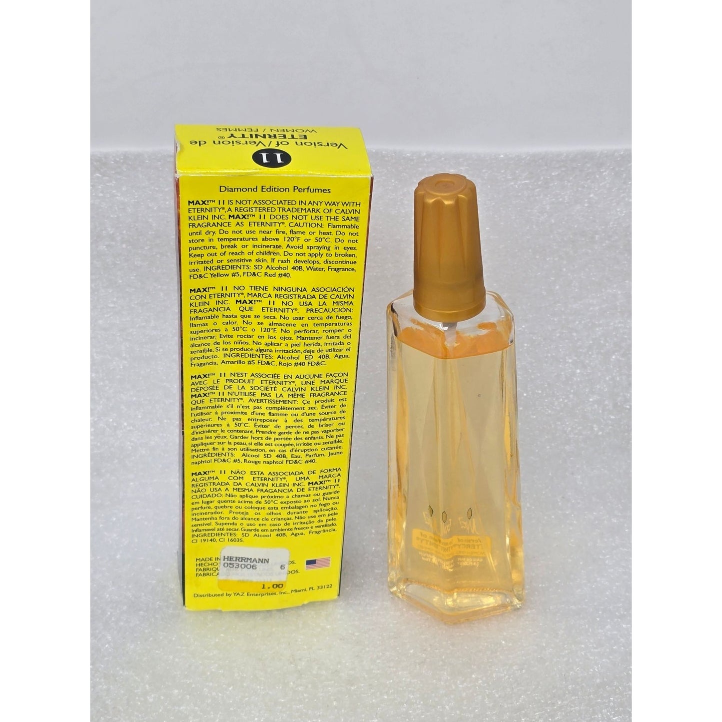 Max! Version Of Eternity Womens 25 oz Eau De Parfum Diamond Edition Perfumes