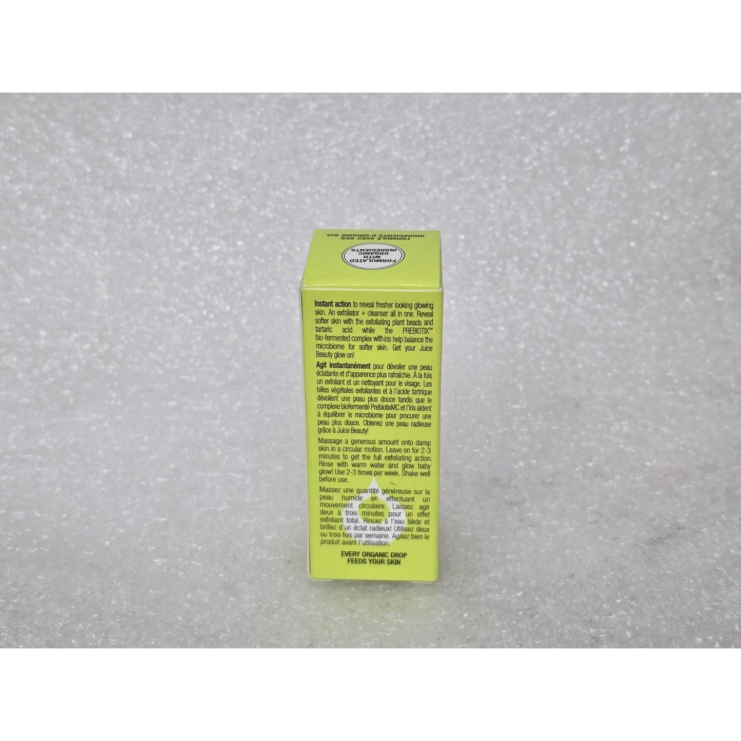 Juice Beauty Prebiotic Tartaric + Iris Instant Flash Facial .26 oz Travel Size