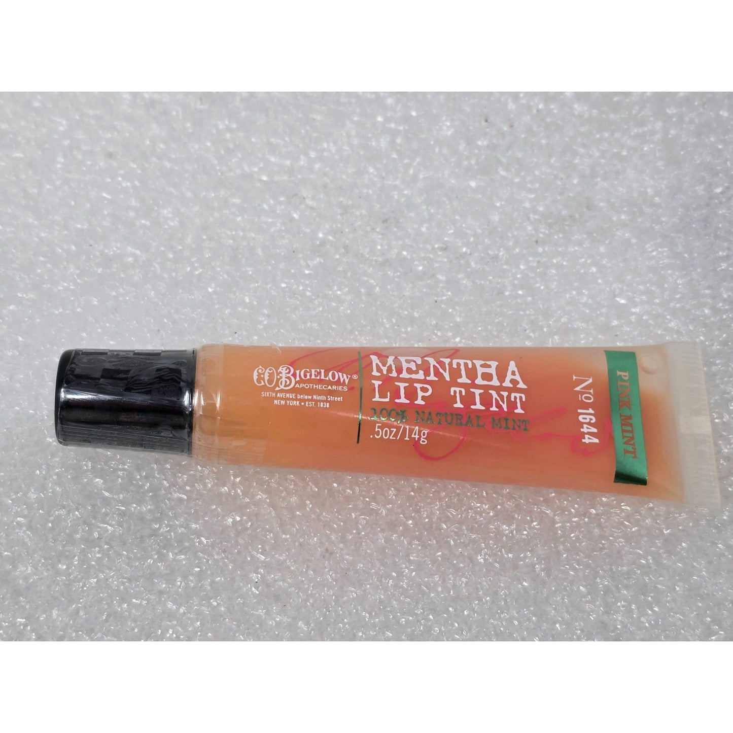 Mentha Lip Tint Pink Mint No 1644 By C.O. Bigelow 0.5 oz