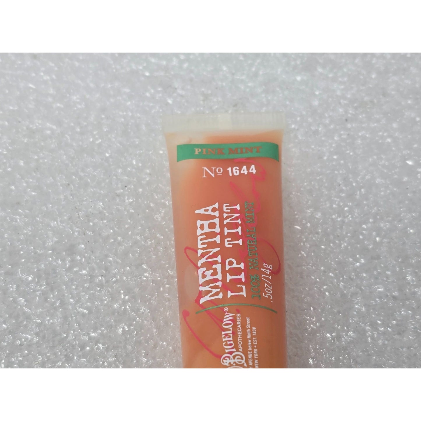 Mentha Lip Tint Pink Mint No 1644 By C.O. Bigelow 0.5 oz