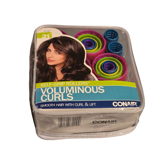 Conair Self-Grip Rollers For Voluminous Curls  Smooth Hair With Curl & Lift 31