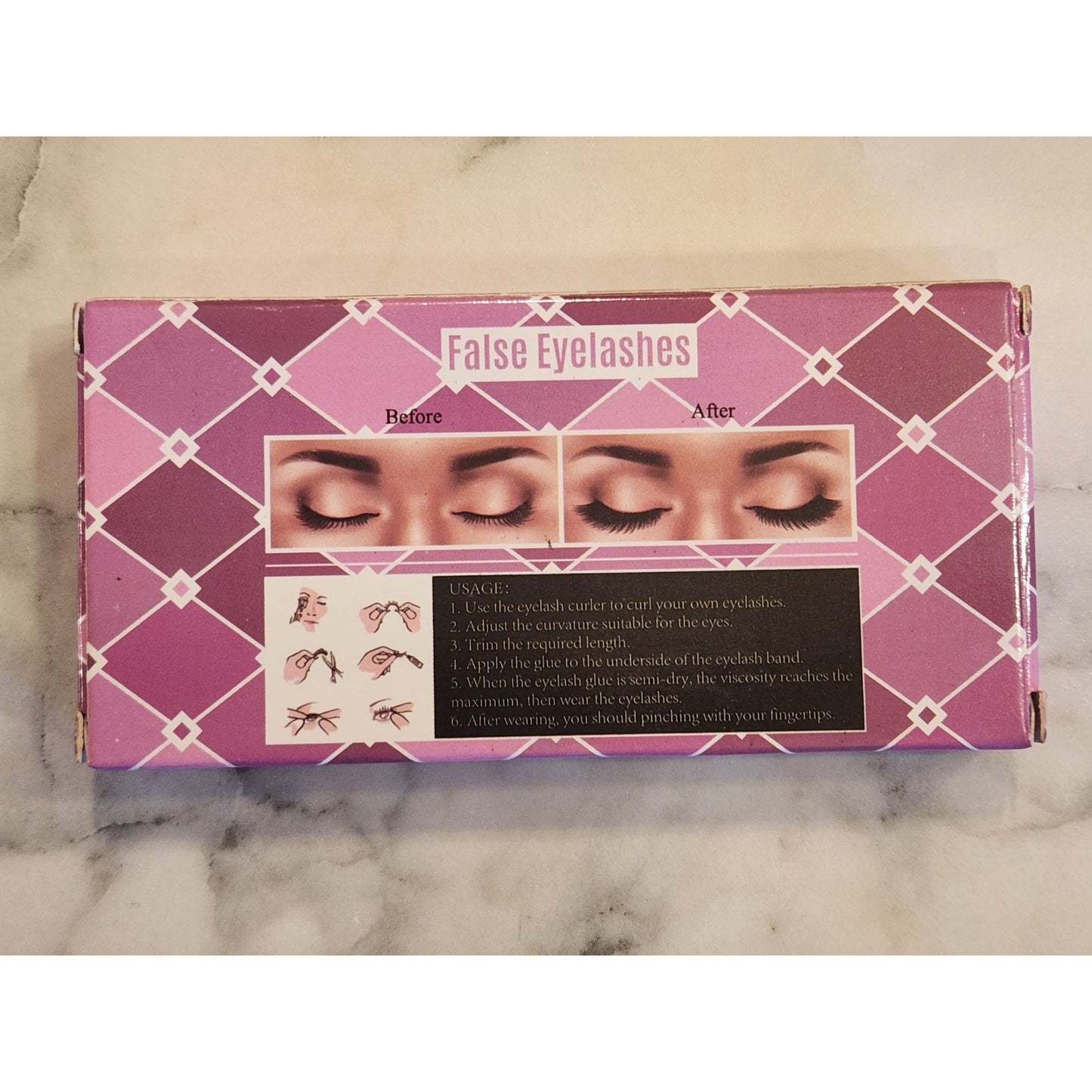 3D False Eyelashes Long Volume Reusable Beauty Makeup Accessory