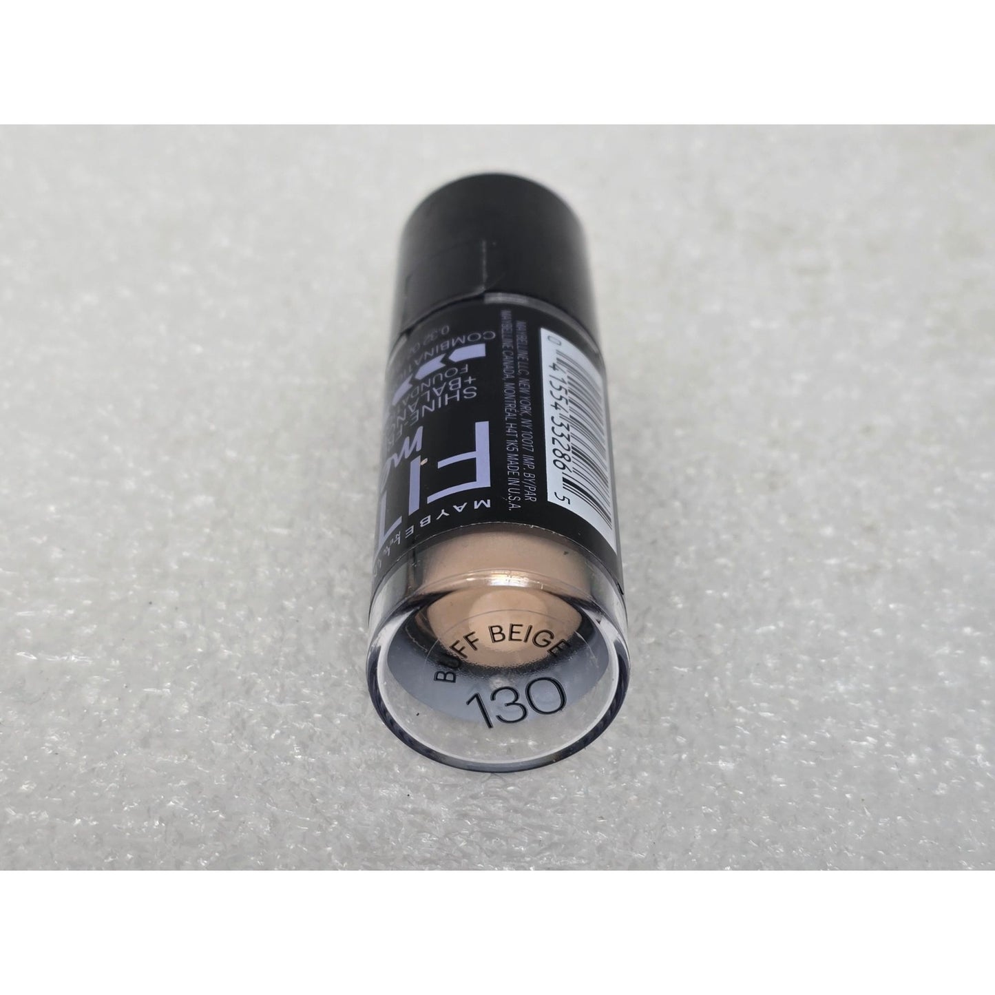Maybelline Fit Me Shine-Free Foundation Stick Buff Beige 130 Combination Skin