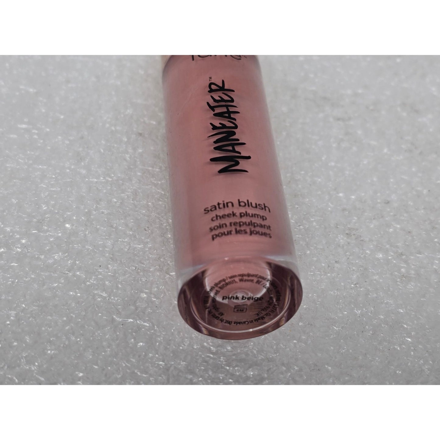Tarte Maneater Satin Blush Cheek Plump Pink Beige Double Duty Beauty