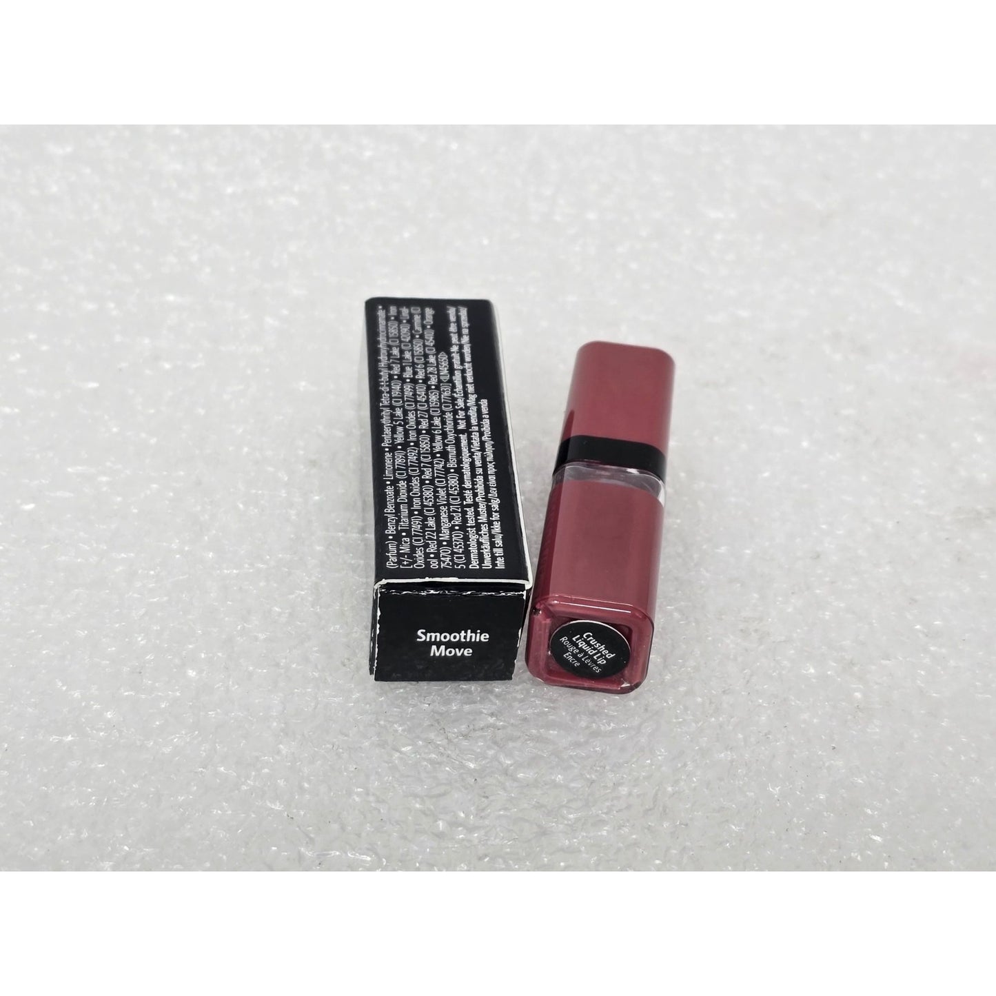 Bobbi Brown Crushed Liquid Lip Rouge Smoothie Move .07 Oz Travel Size