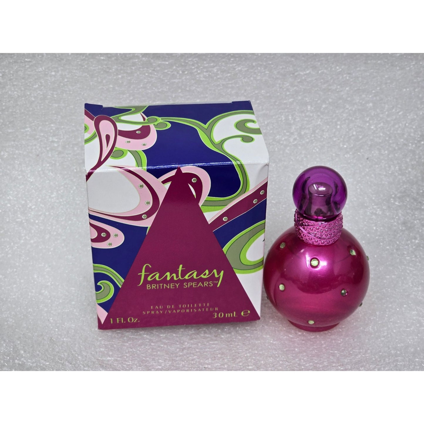 Fantasy By Britney Spears Eau De Toilette Perfume Spray 1 Fl Oz / 30ml With Box