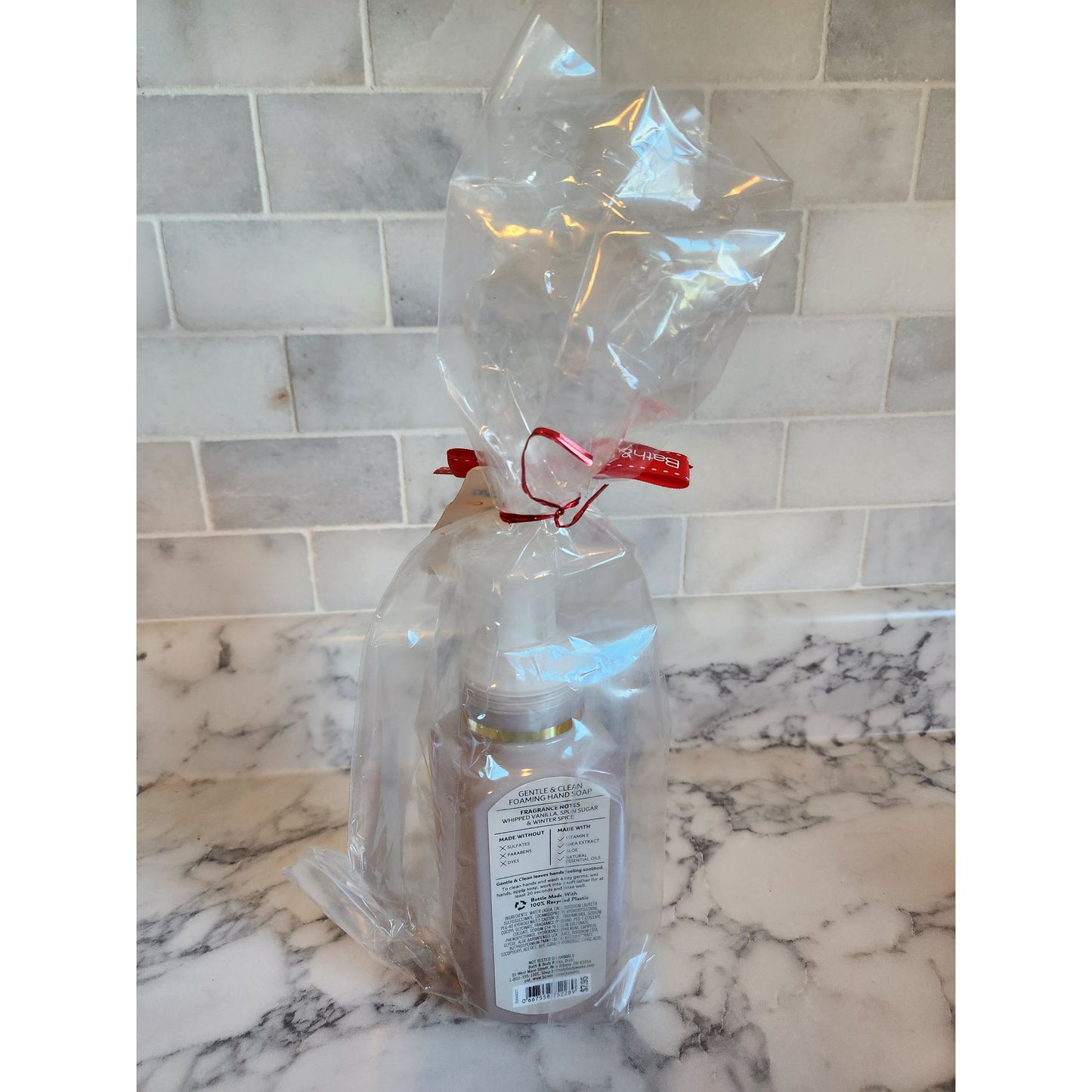 Bath & Body Works Toasted Vanilla Chai Gentle & Clean Foaming Hand Soap 8.75 Oz