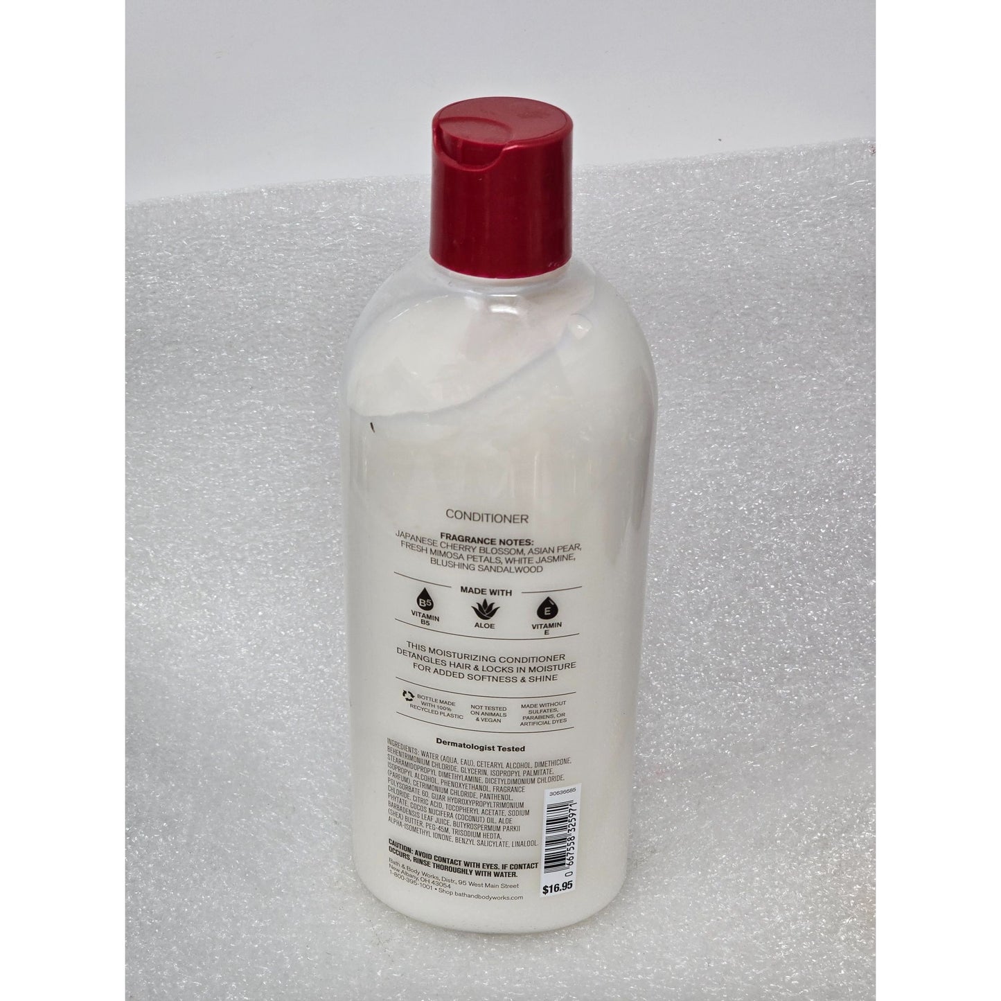 Bath & Body Works Japanese Cherry Blossom Conditioner 16 Fl Oz