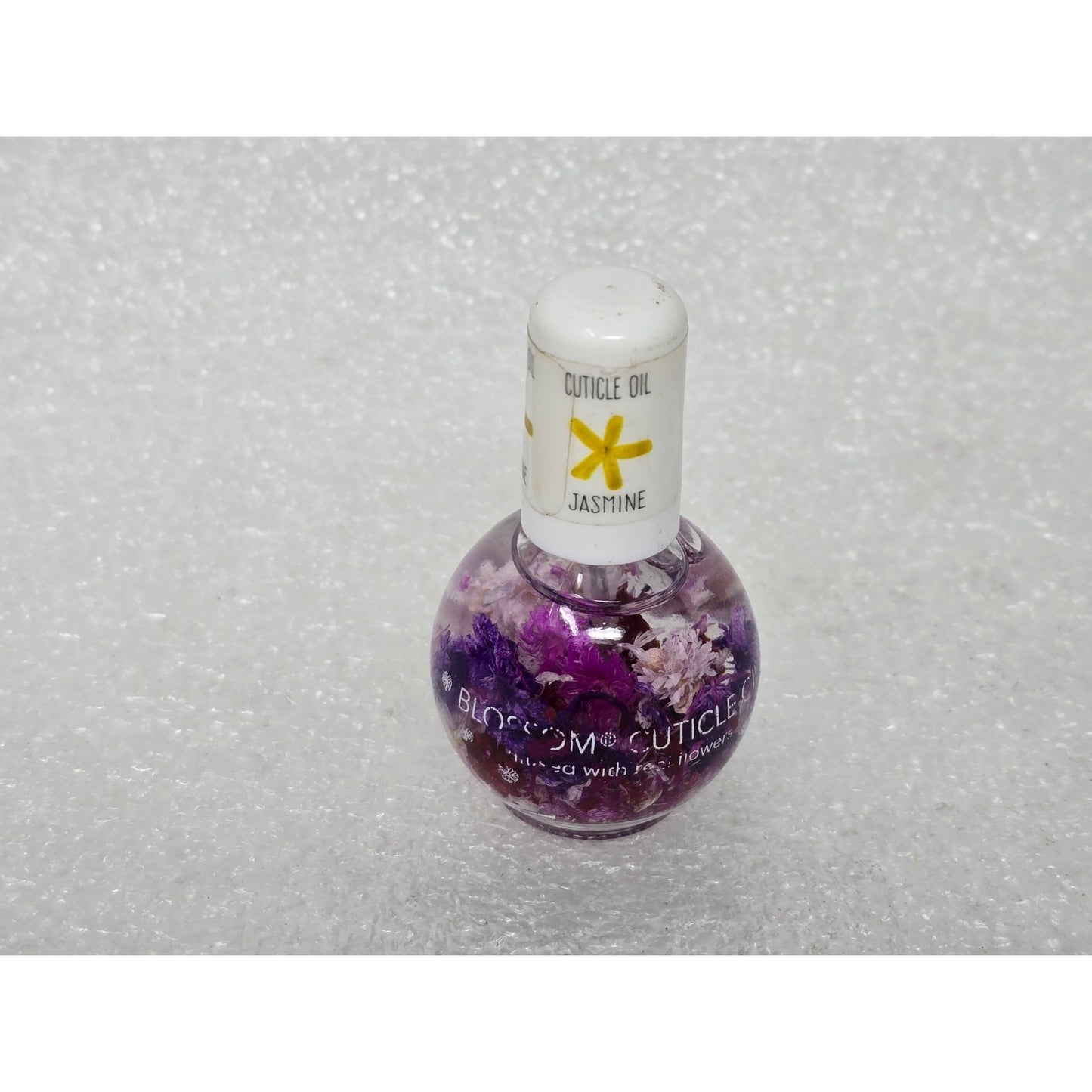 Blossom Jasmine Infused Cuticle Oil With Real Flowers