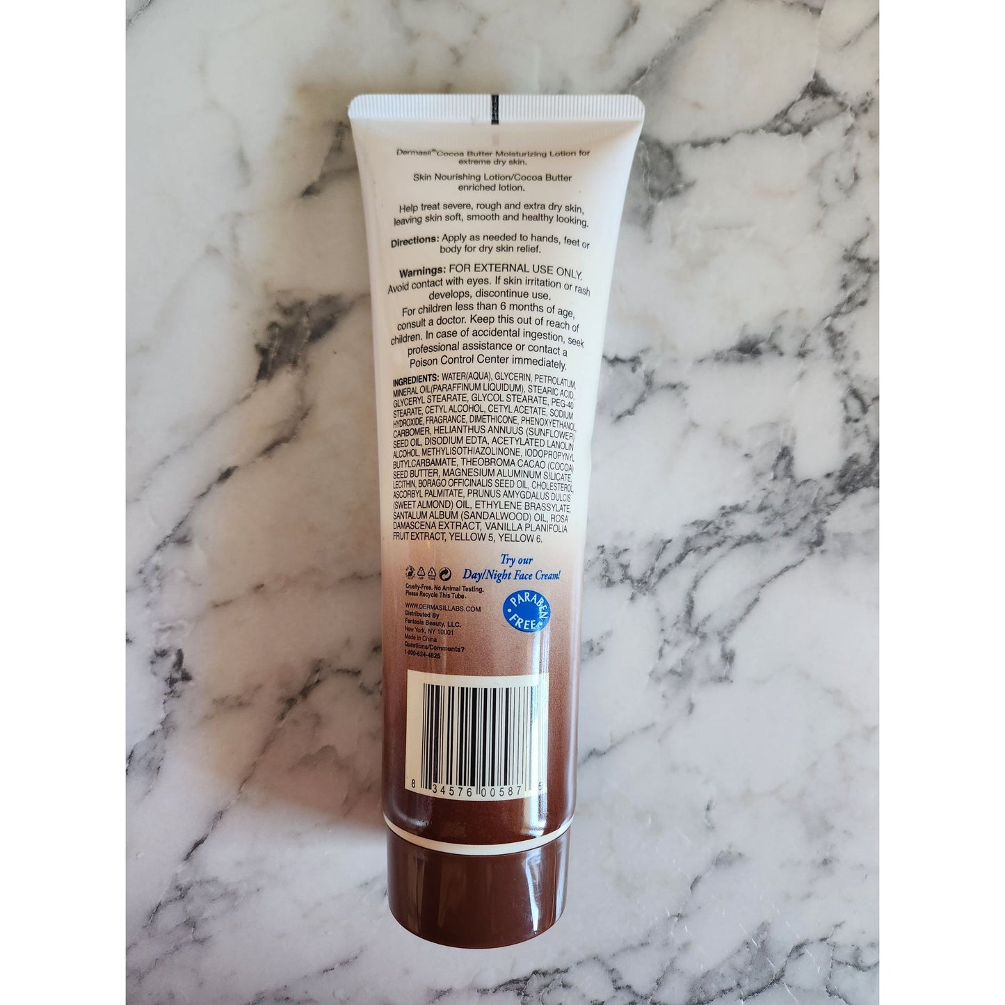 Dermasil Labs Cocoa Butter Moisturizing Body Lotion 8 Fl Oz