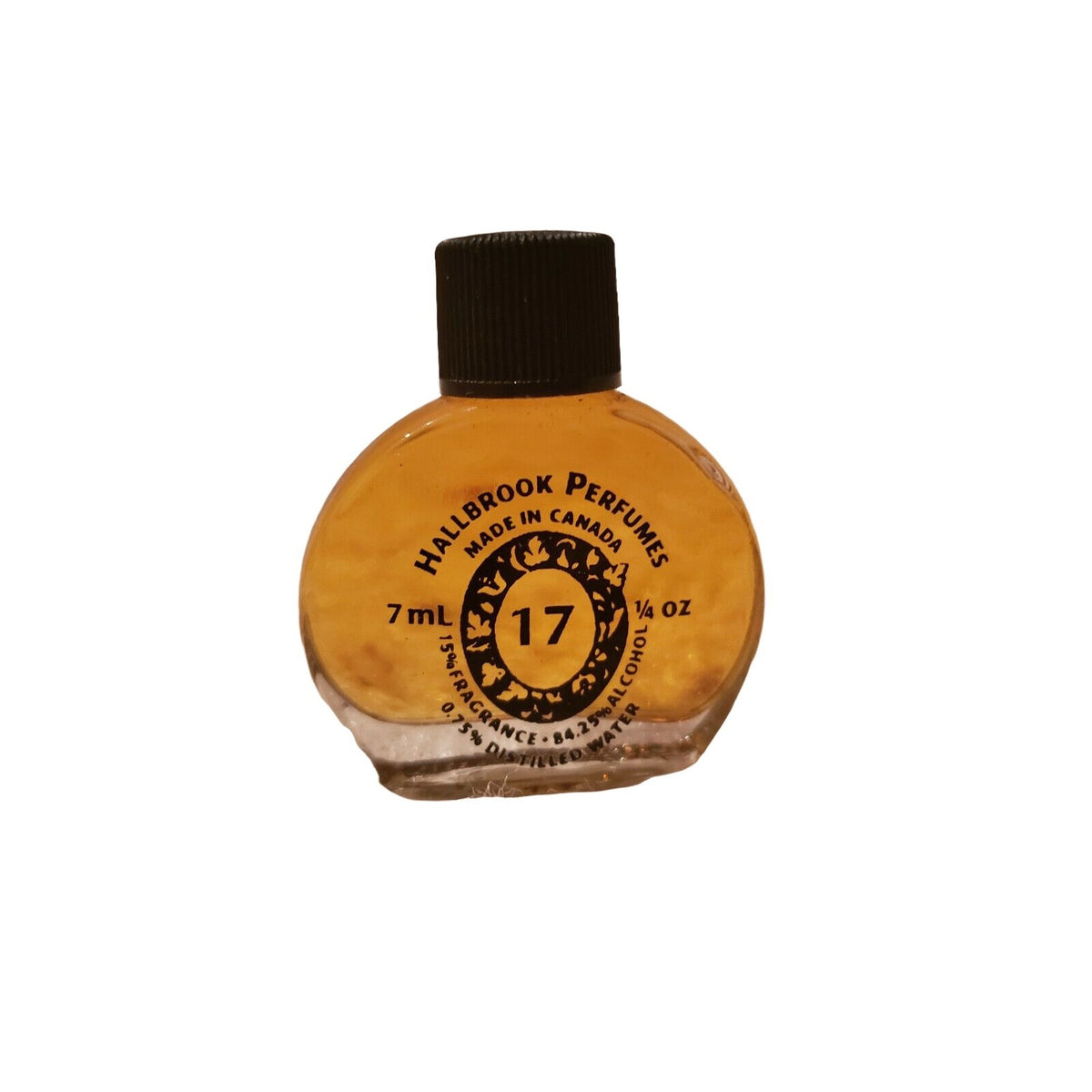 Vintage Hallbrook Perfumes #17 Mini Perfume 7 ml 1/4 oz