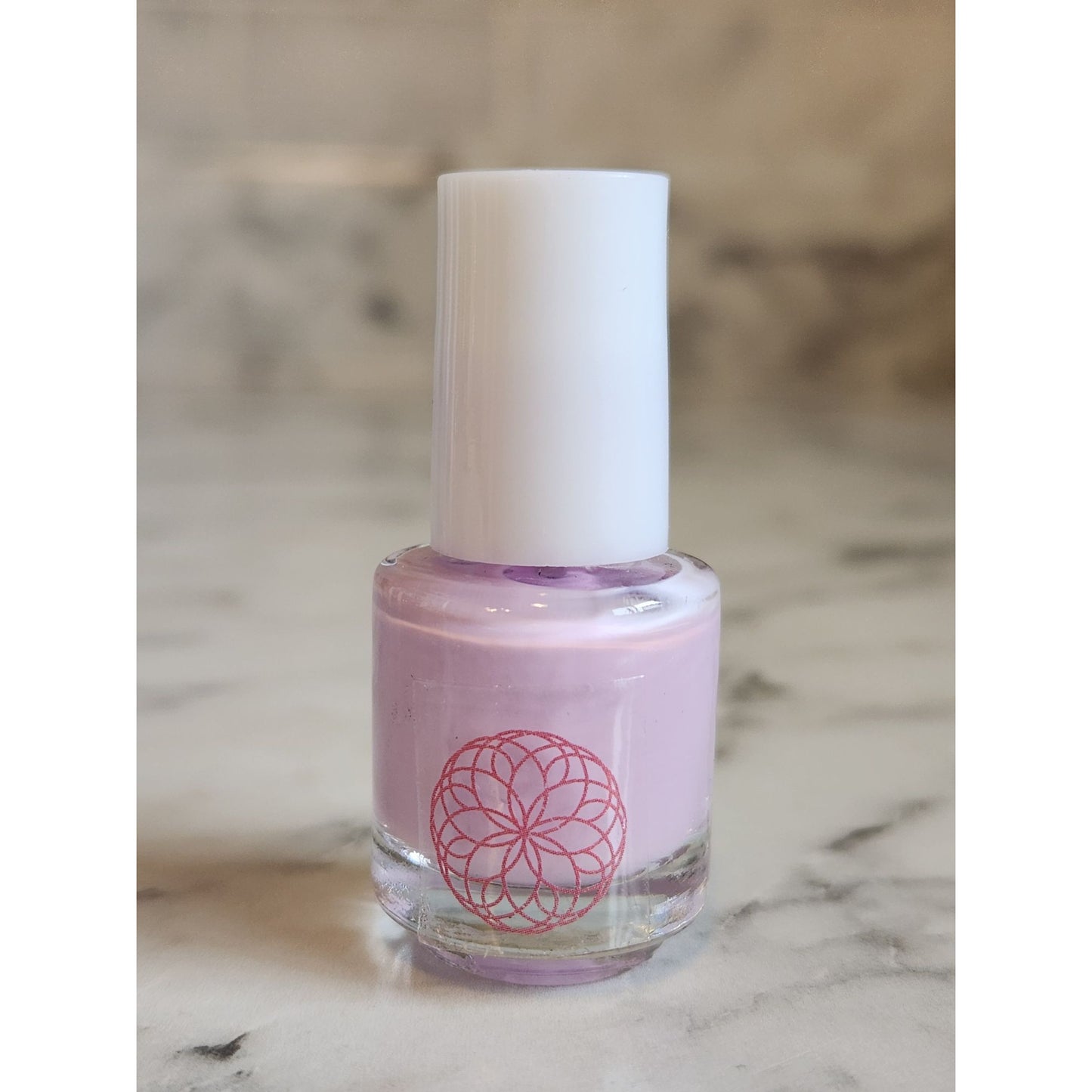 4-Piece Mini Nail Polish Set With Pastel Yellow Pink Glitter & Lavender Shades