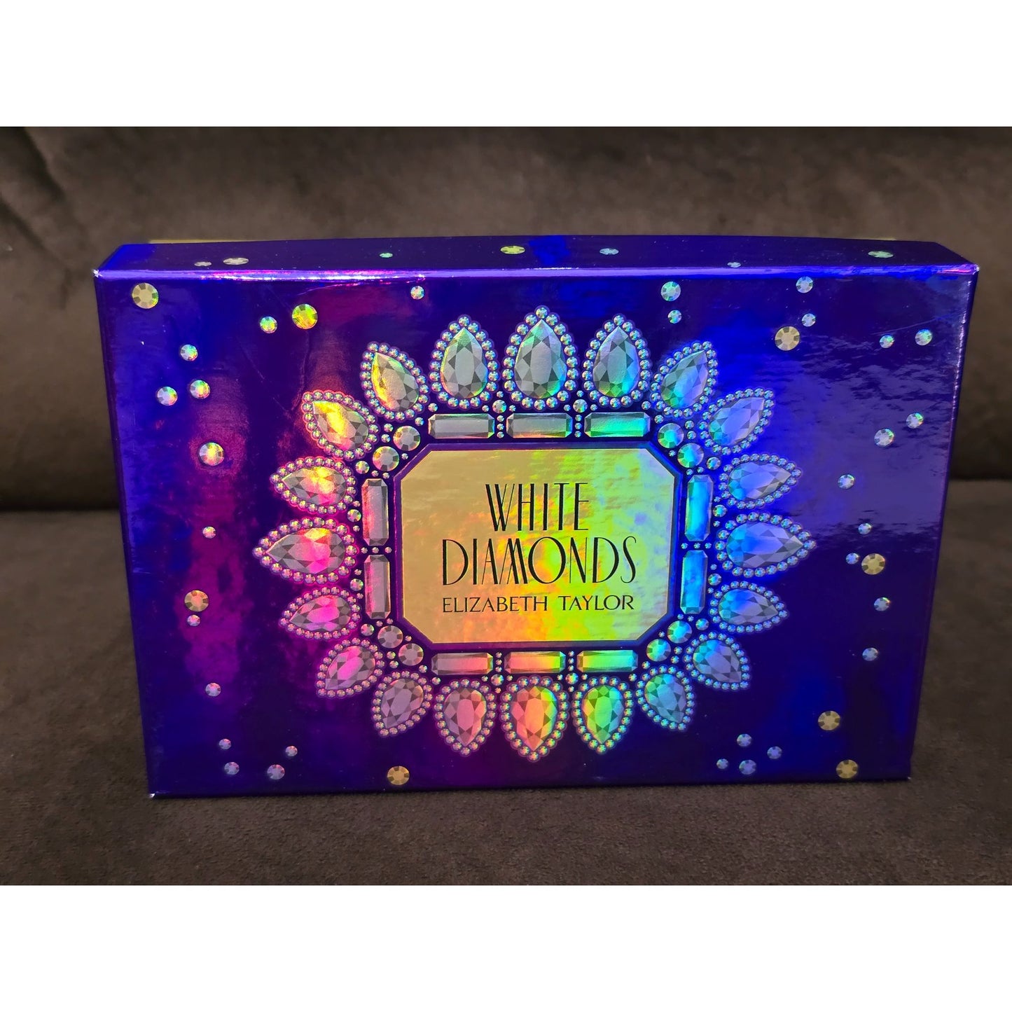 Elizabeth Taylor White Diamonds 4 Piece Perfume Spray Gift Set Purse Atomizer