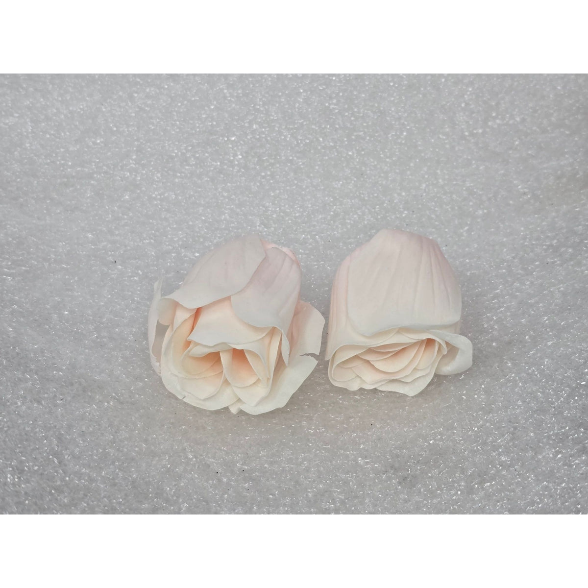 Rose Petal Soap Set Of 2 Pale Pink Decorative & Scented For Gifting Bath