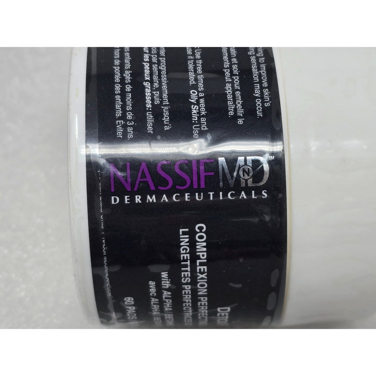 Nassif MD Detox Complexion Perfecting Pads 60 Count