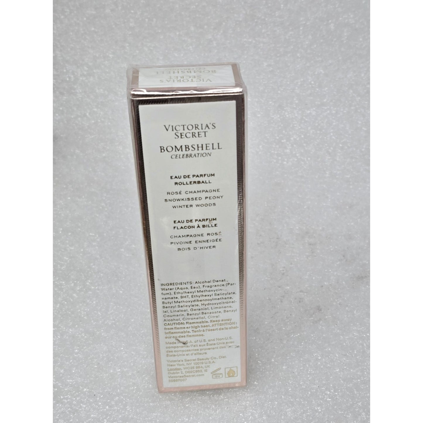 Victoria's Secret Bombshell Celebration Eau De Parfum Perfume Rollerball .23 oz