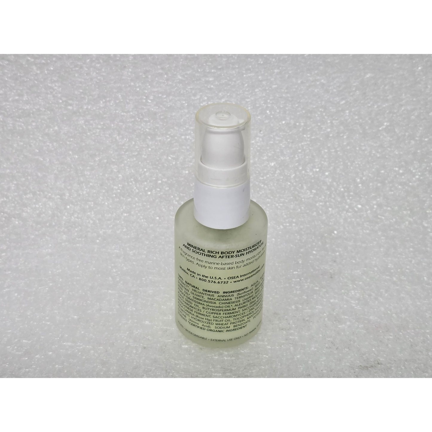 OSEA Ocean Lotion 1 oz Mineral-Rich Moisturizer With Natural Ingredients