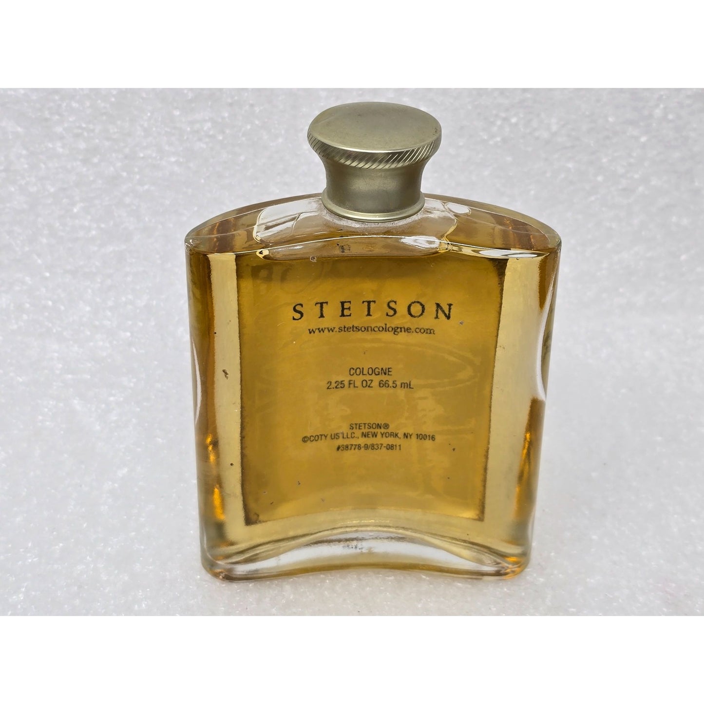 Stetson Cologne 2.25 Fl Oz For Men Classic Scent Glass Bottle Vintage