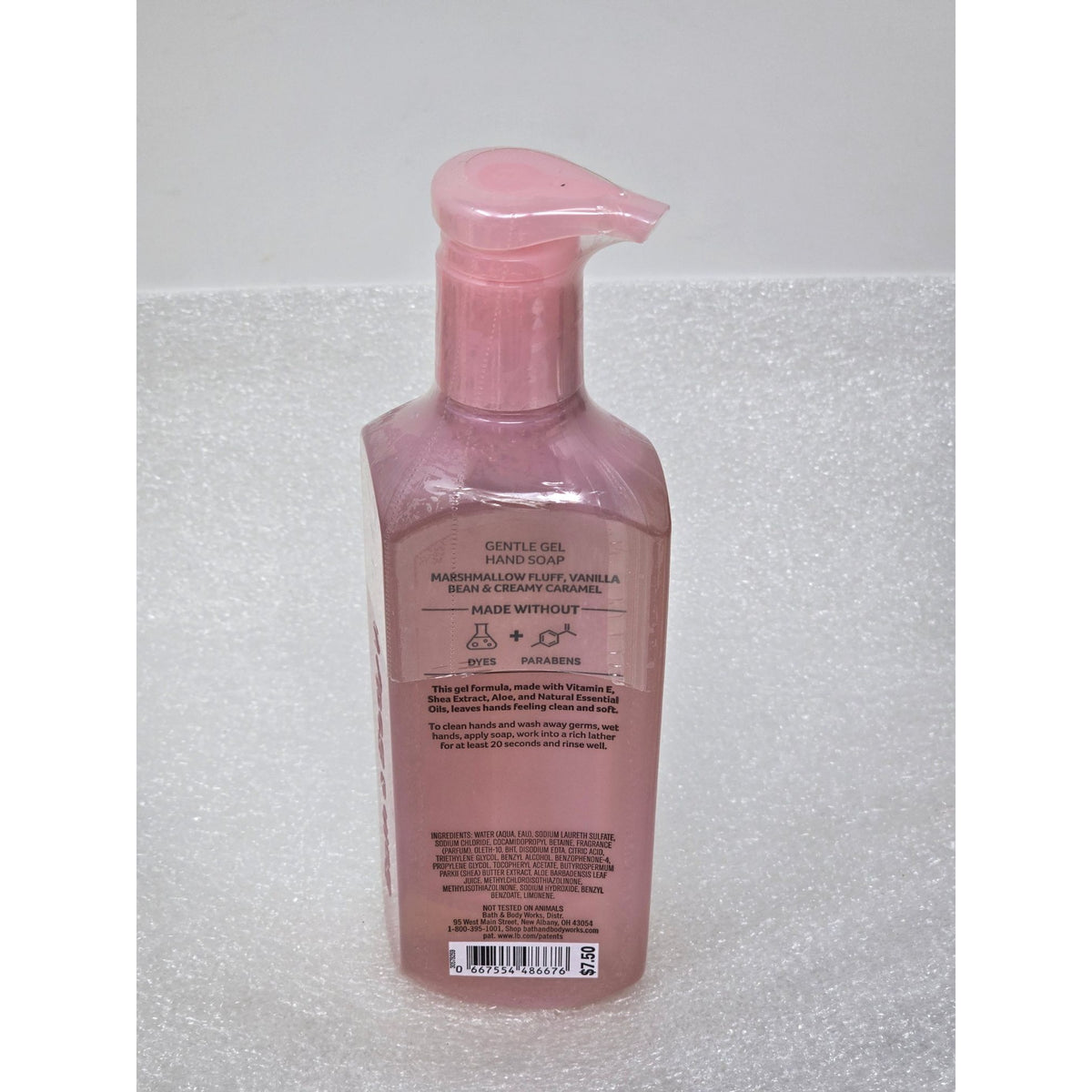 Bath & Body Works Boardwalk Vanilla Cone Gentle Gel Hand Soap 8 Fl Oz