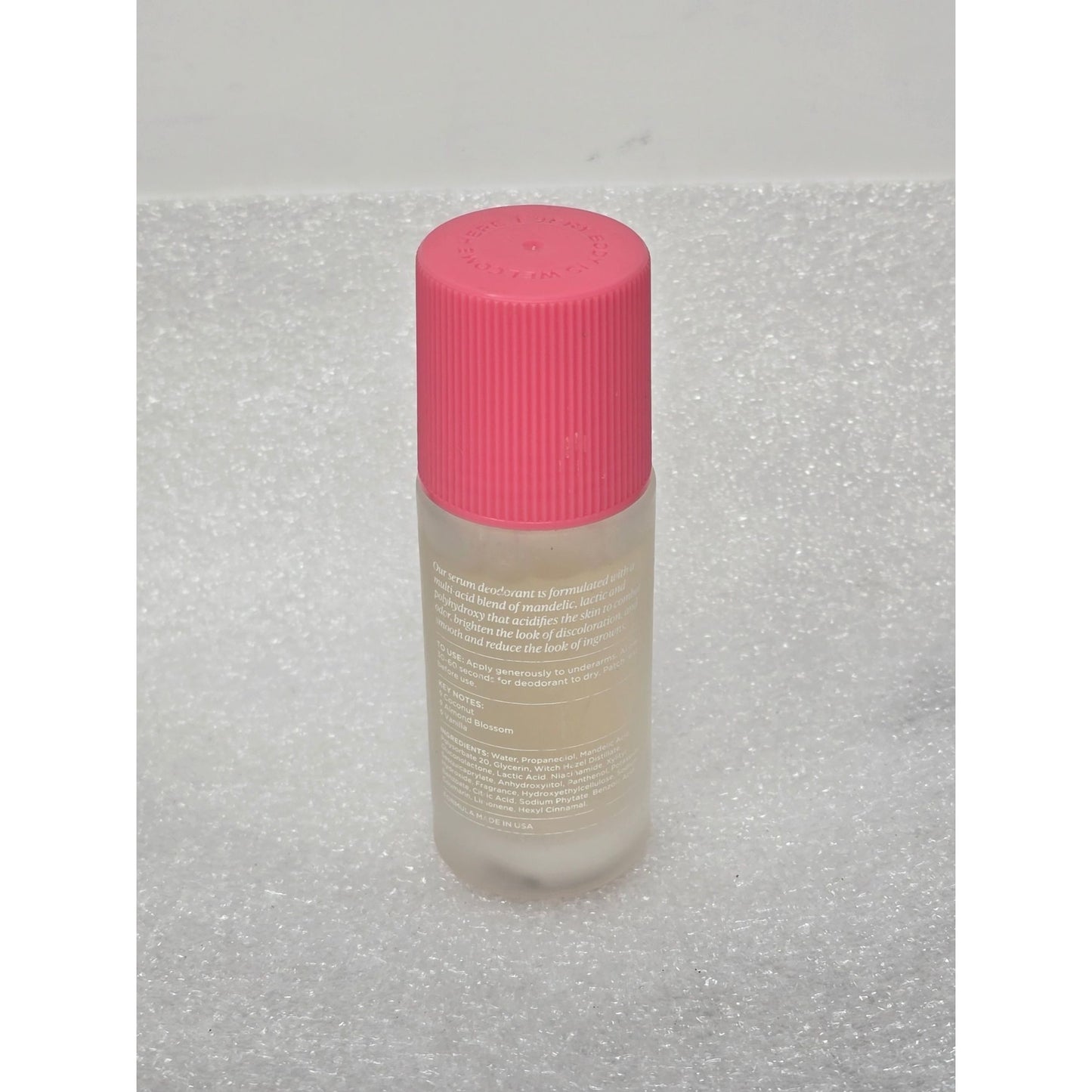Saltair Pink Beach 5% AHA Serum Deodorant 1.7 Fl Oz / 50 Ml