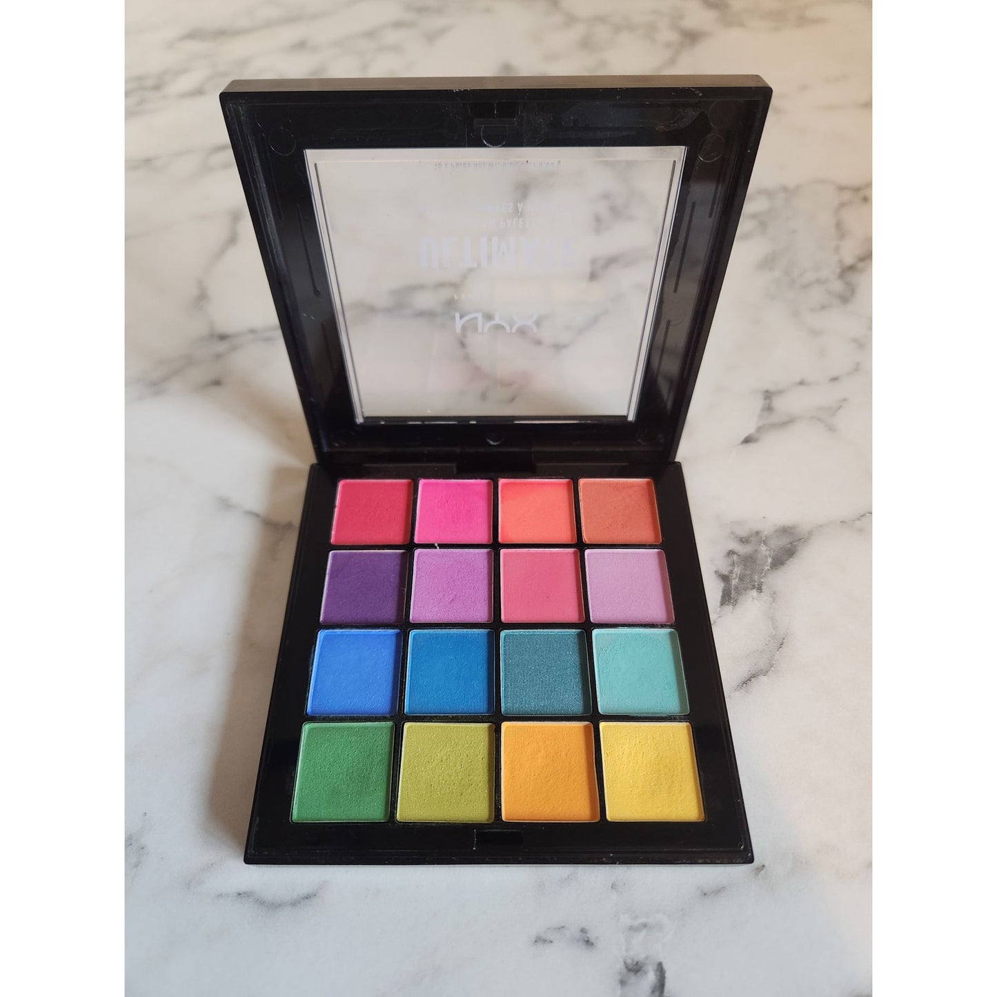NYX Ultimate Shadow Palette Brights 16-Color Eyeshadow
