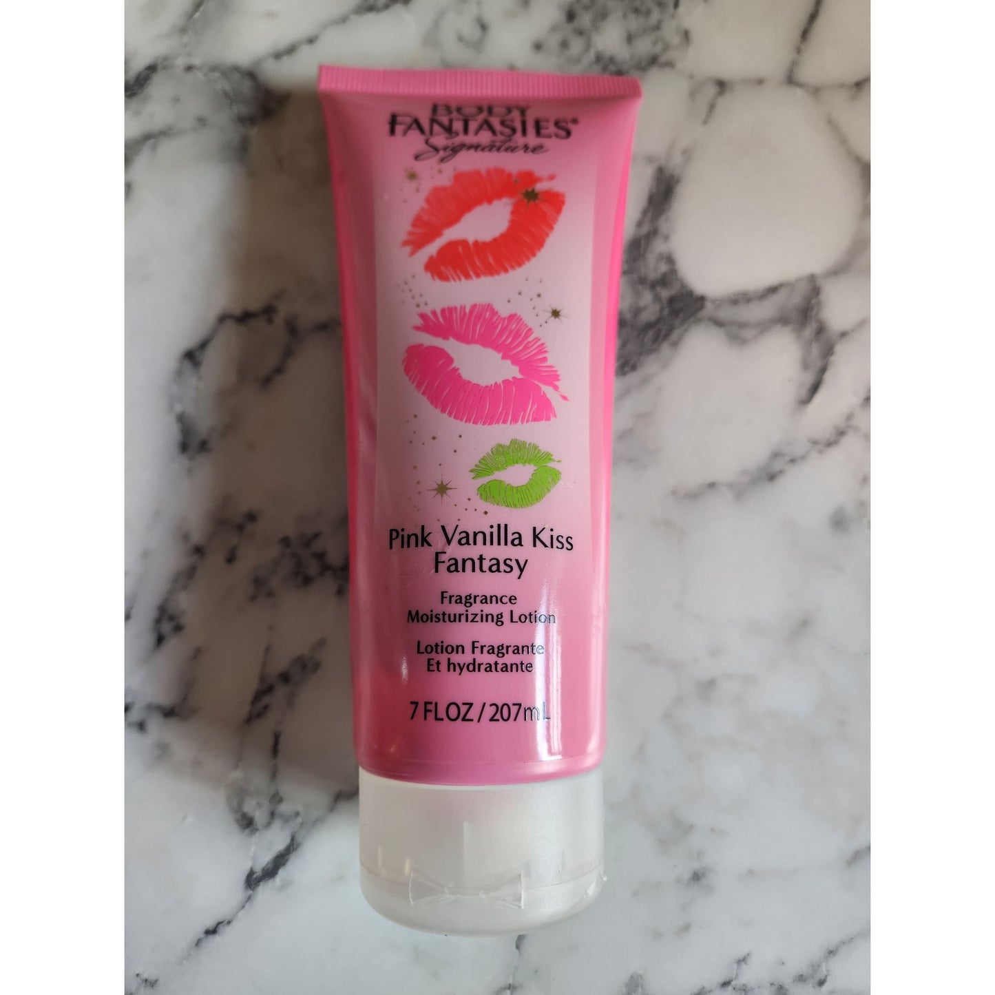 Body Fantasies Pink Vanilla Kiss Fantasy Fragrance Moisturizing Lotion 7 Fl Oz