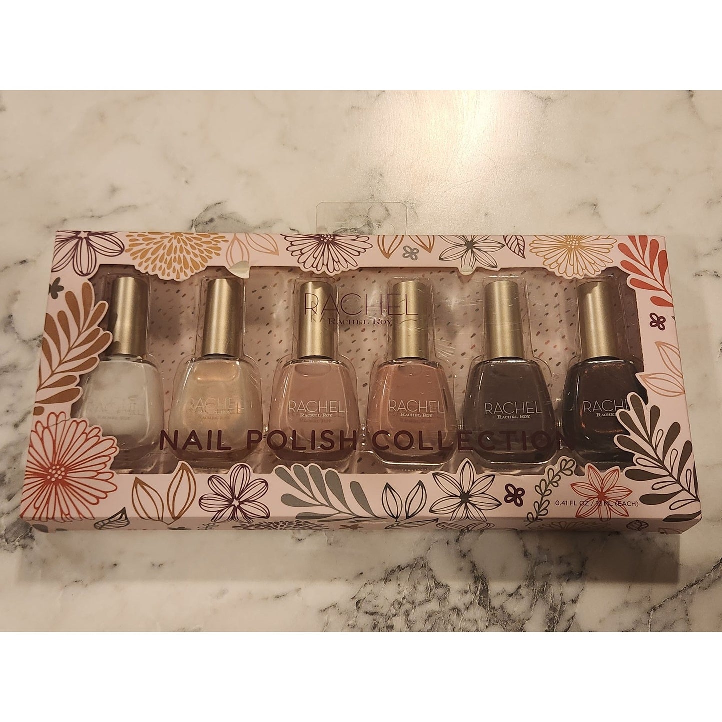Rachel Roy Nail Polish Collection Set Of 6 Every Day Colors