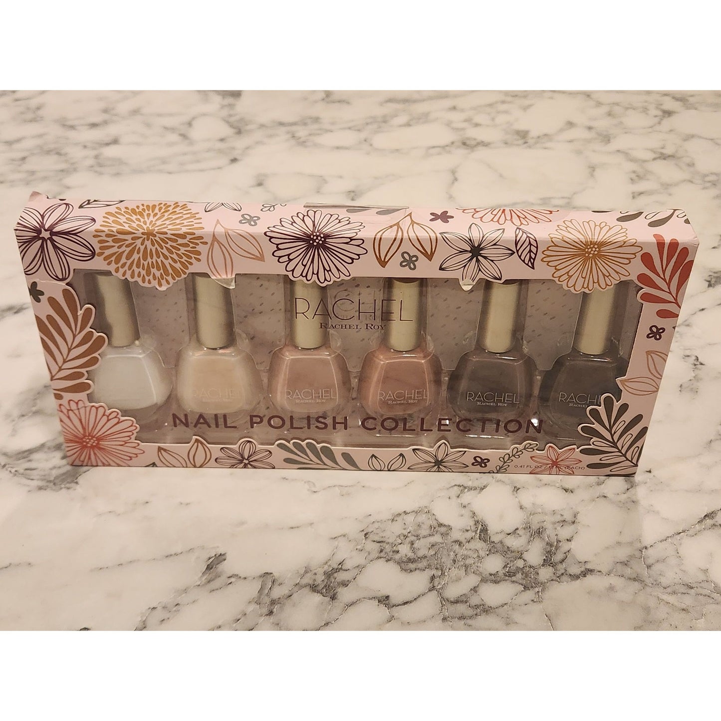 Rachel Roy Nail Polish Collection Set Of 6 Every Day Colors