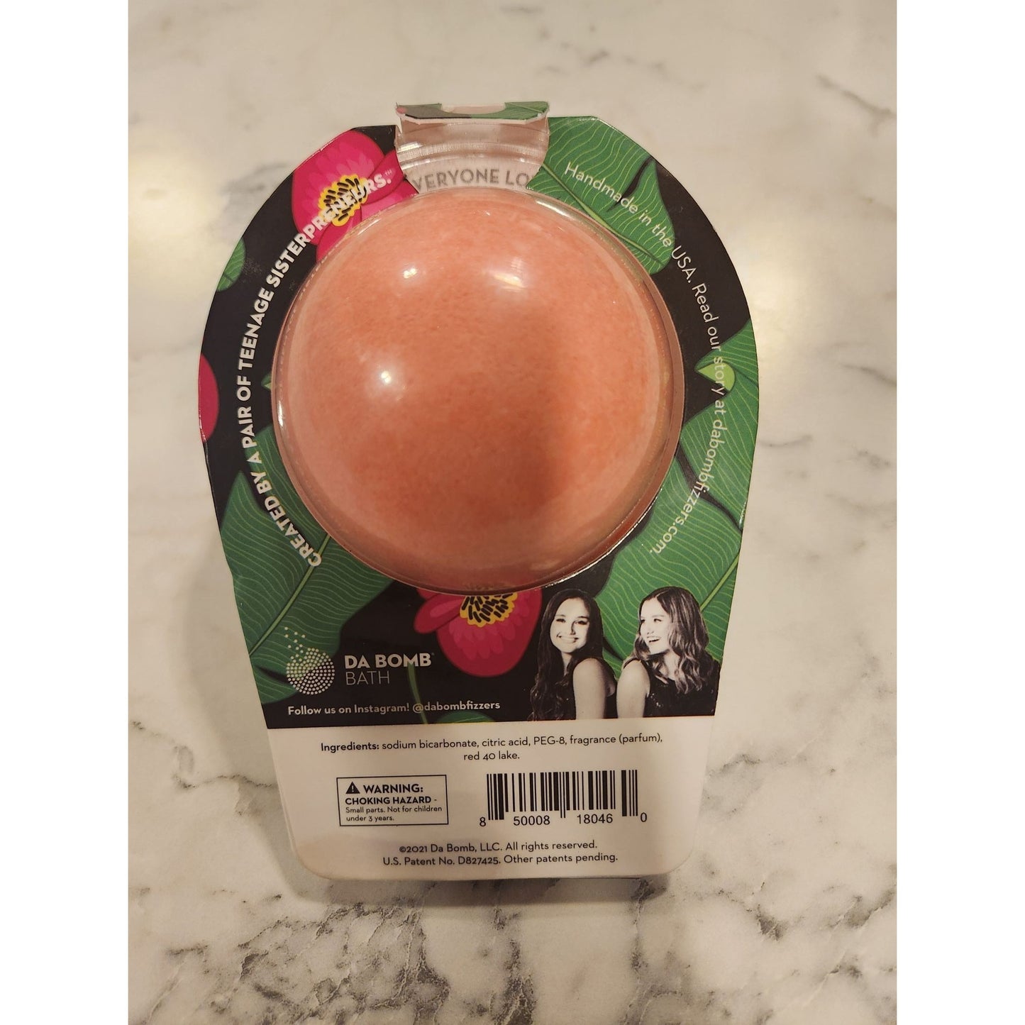 Kauai Bomb Da Bomb Bath Fizzer 7oz With Fun Surprise Inside