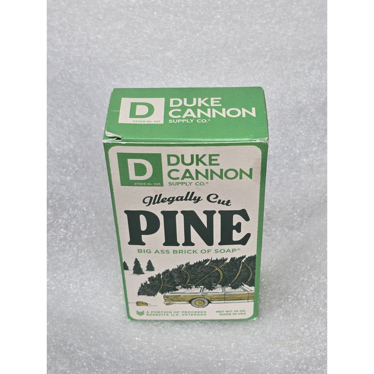 Duke Cannon Illegally Cut Pine Big A Brick Of Soap 10 Oz Made In USA