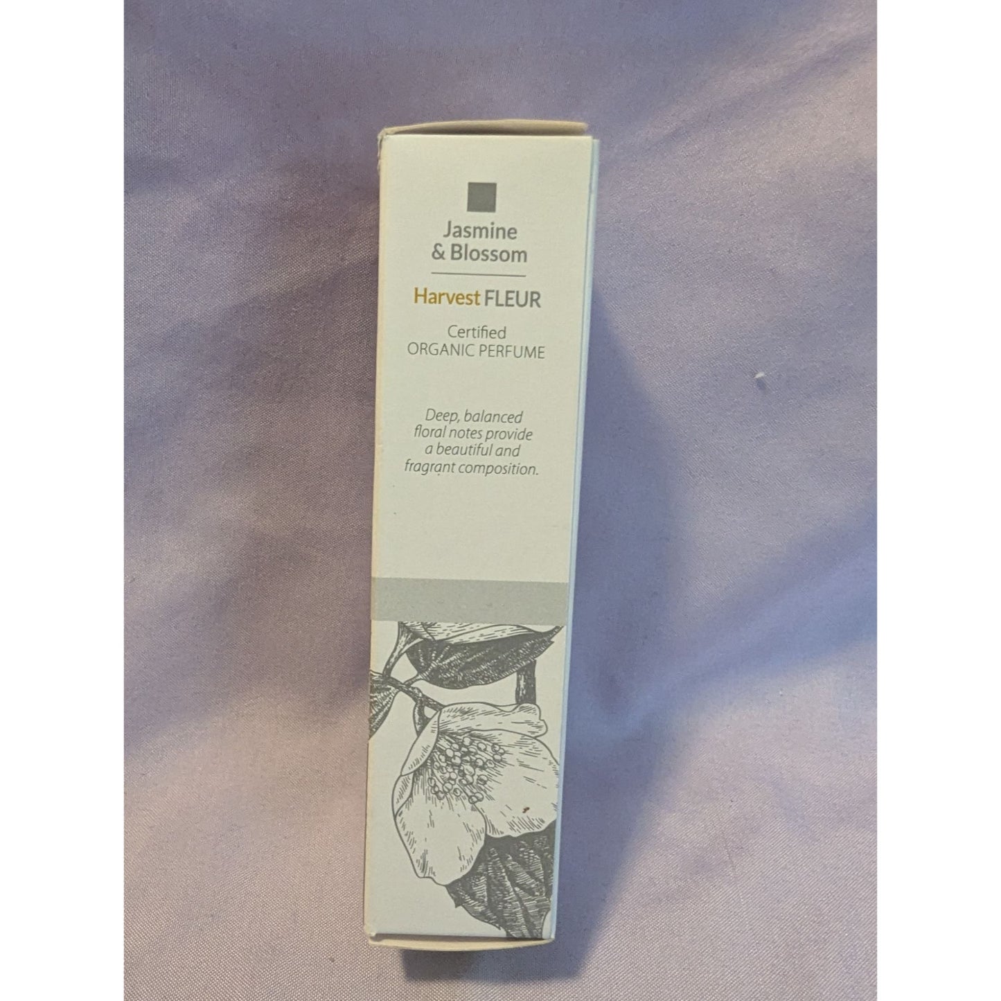 Pranarom Jasmine Blossom Certified Organic Perfume Roller 0.33 Fl Oz/10ml