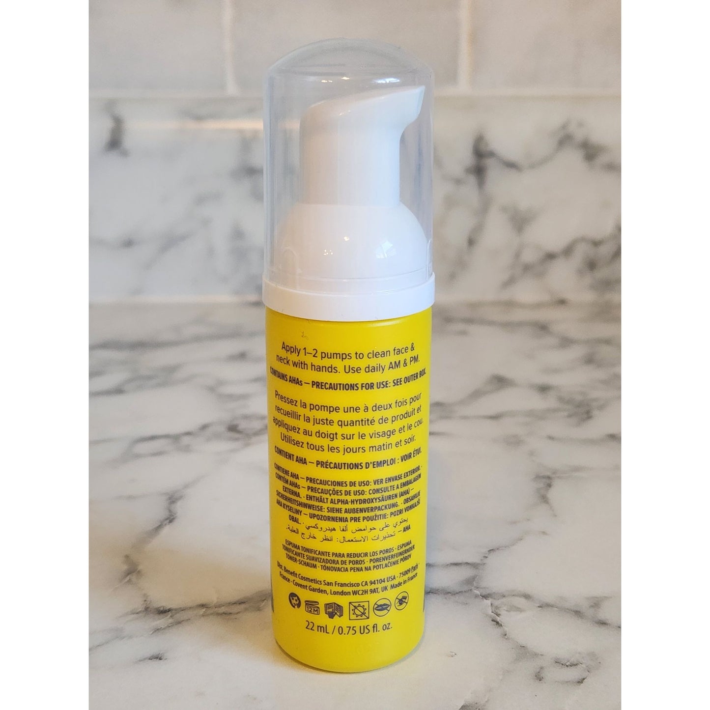 The POREfessional Tight N Toned Pore-Refining Toning Foam 22ml By Benefit