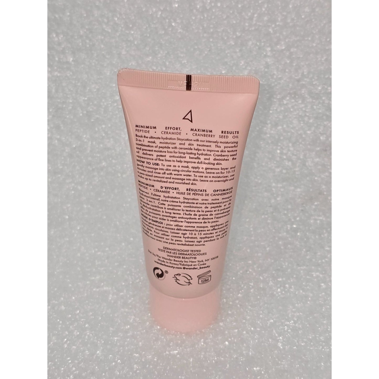 Wander Beauty Staycation Hydrating Mask 2.02 Oz