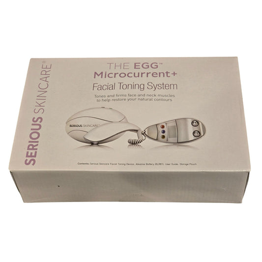 Serious Skincare Egg Microcurrent+ Facial Toning System