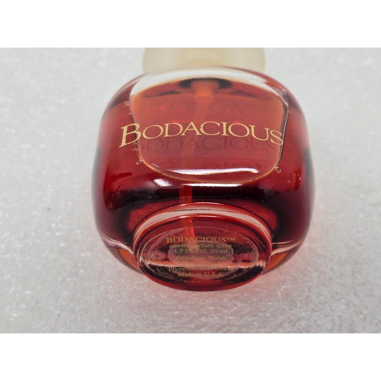 Vintage Graham Webb Bodacious Eau De Parfum Perfume Spray 1.7 Fl Oz Made In USA
