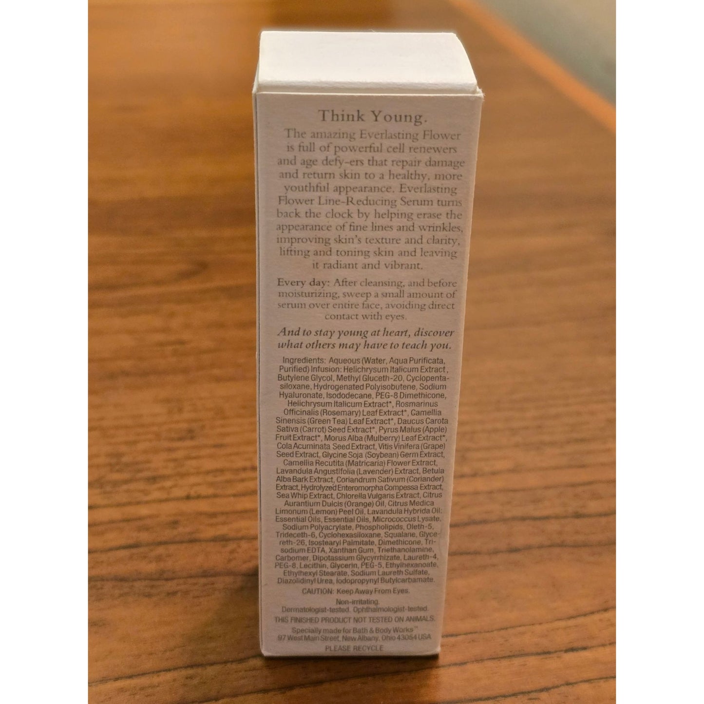 Pure Simplicity Everlasting Flower Line-Reducing Serum 1 oz Dermatologist-Tested