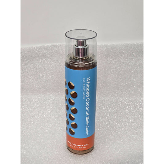 Bath & Body Works Whipped Coconut Milkshake Fine Fragrance Mist 8 Fl Oz