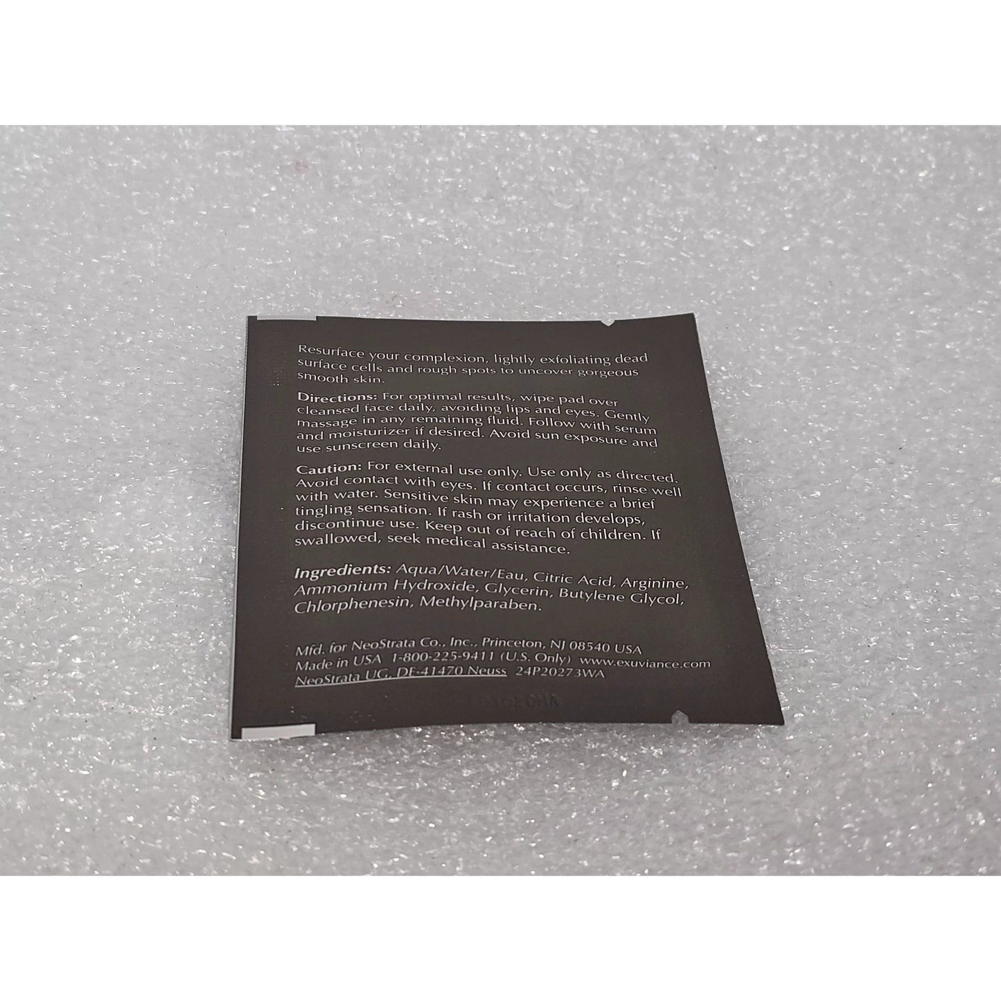 Exuviance Daily Resurfacing Peel CA10 Pad - 1.5 mL / 0.05 Fl Oz Single Use