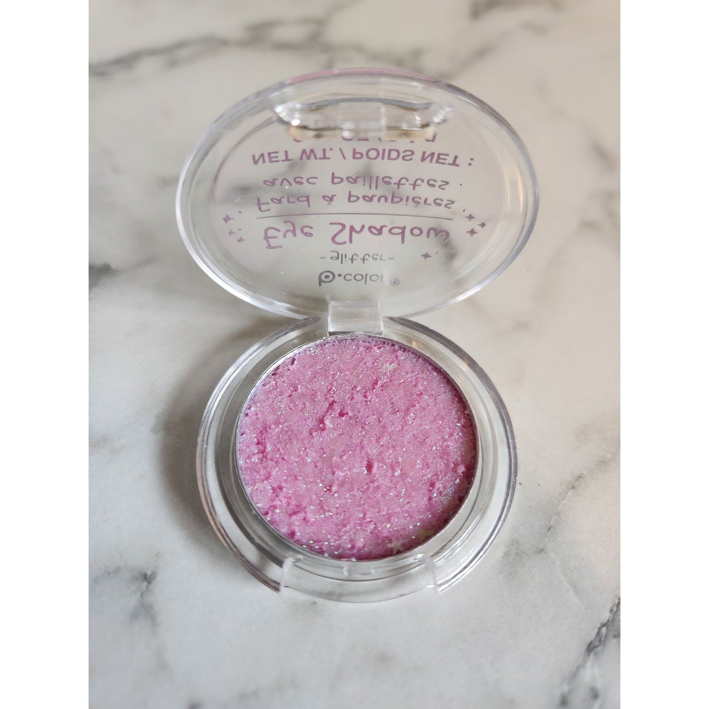 B.Color Glitter Eyeshadow Pink