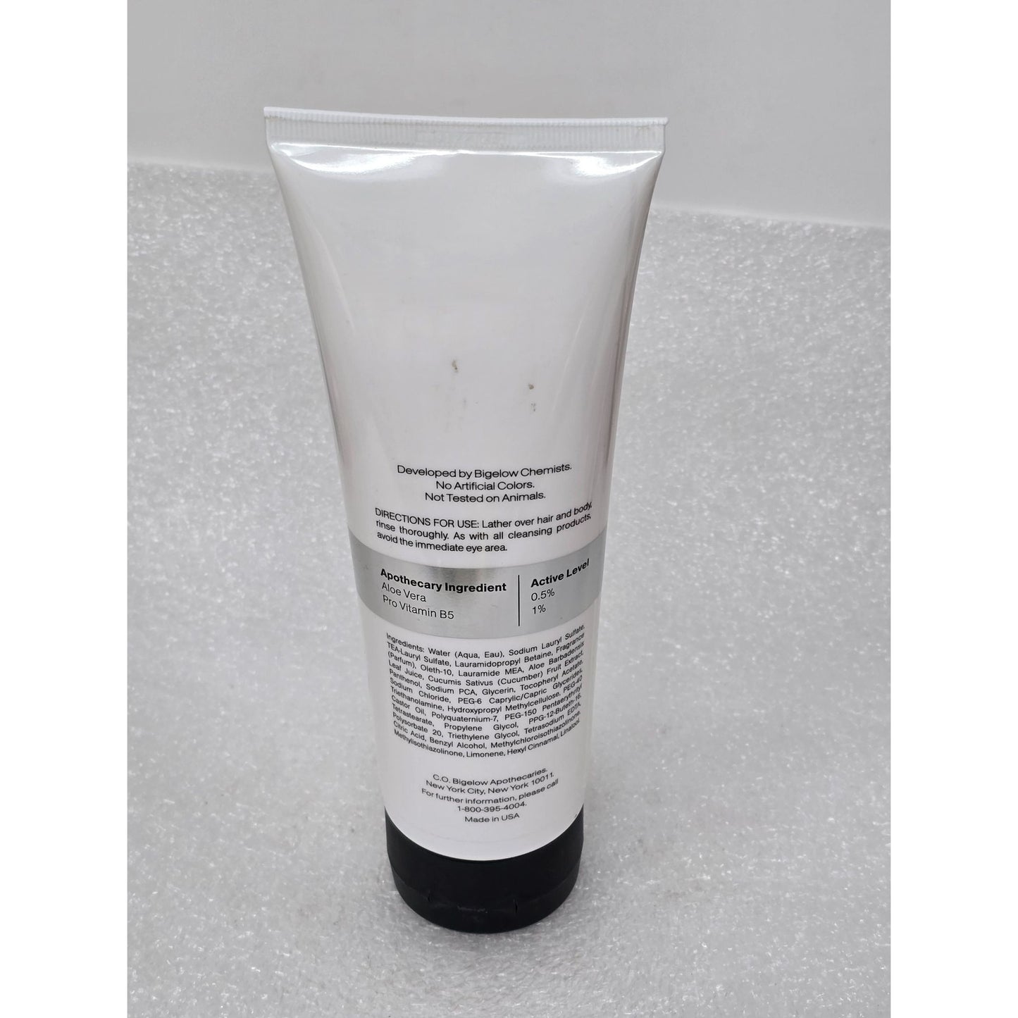 C.O. Bigelow Barber Hair & Body Wash No. 1607 Elixir White 8 Fl Oz