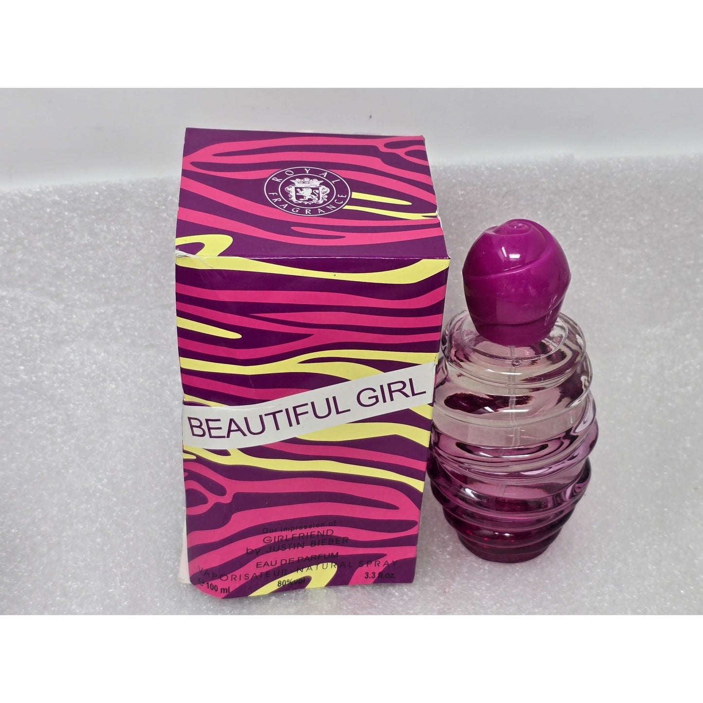 Royal Fragrance Beautiful Girl Eau De Parfum Perfume Spray 3.3 Fl Oz