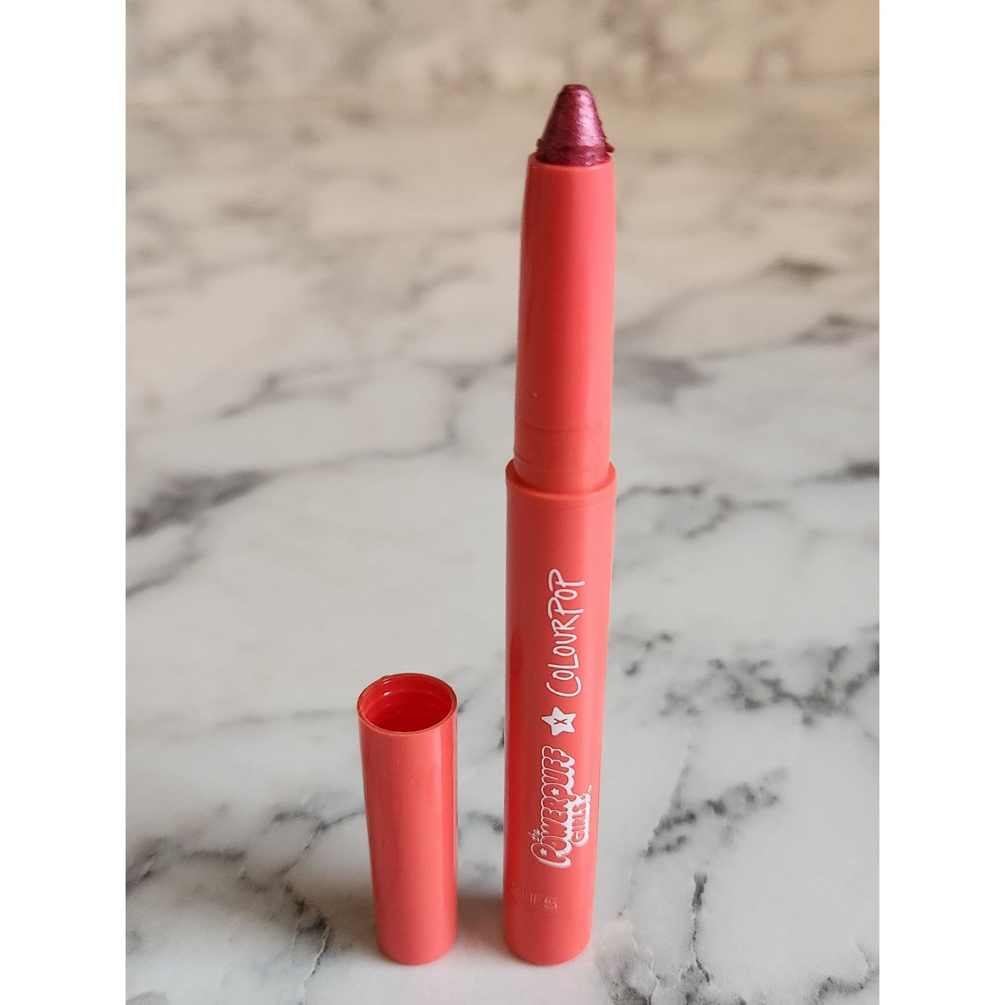 Colourpop Powerpuff Girls Him Colour Stix Coral Pink Eyeshadow Stick