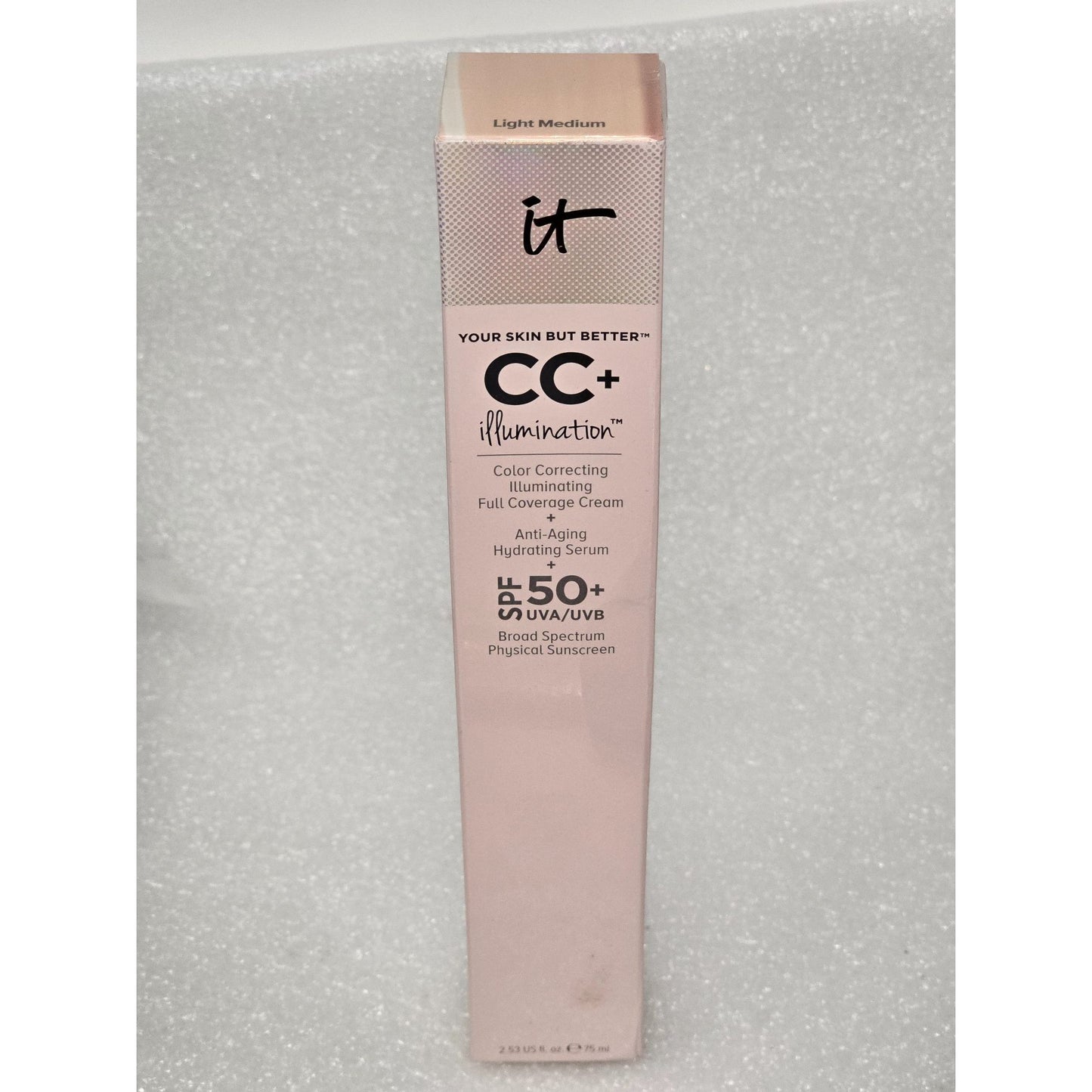 It CC+ Illumination Color Correcting Full Coverage Cream SPF 50+ Light Medium