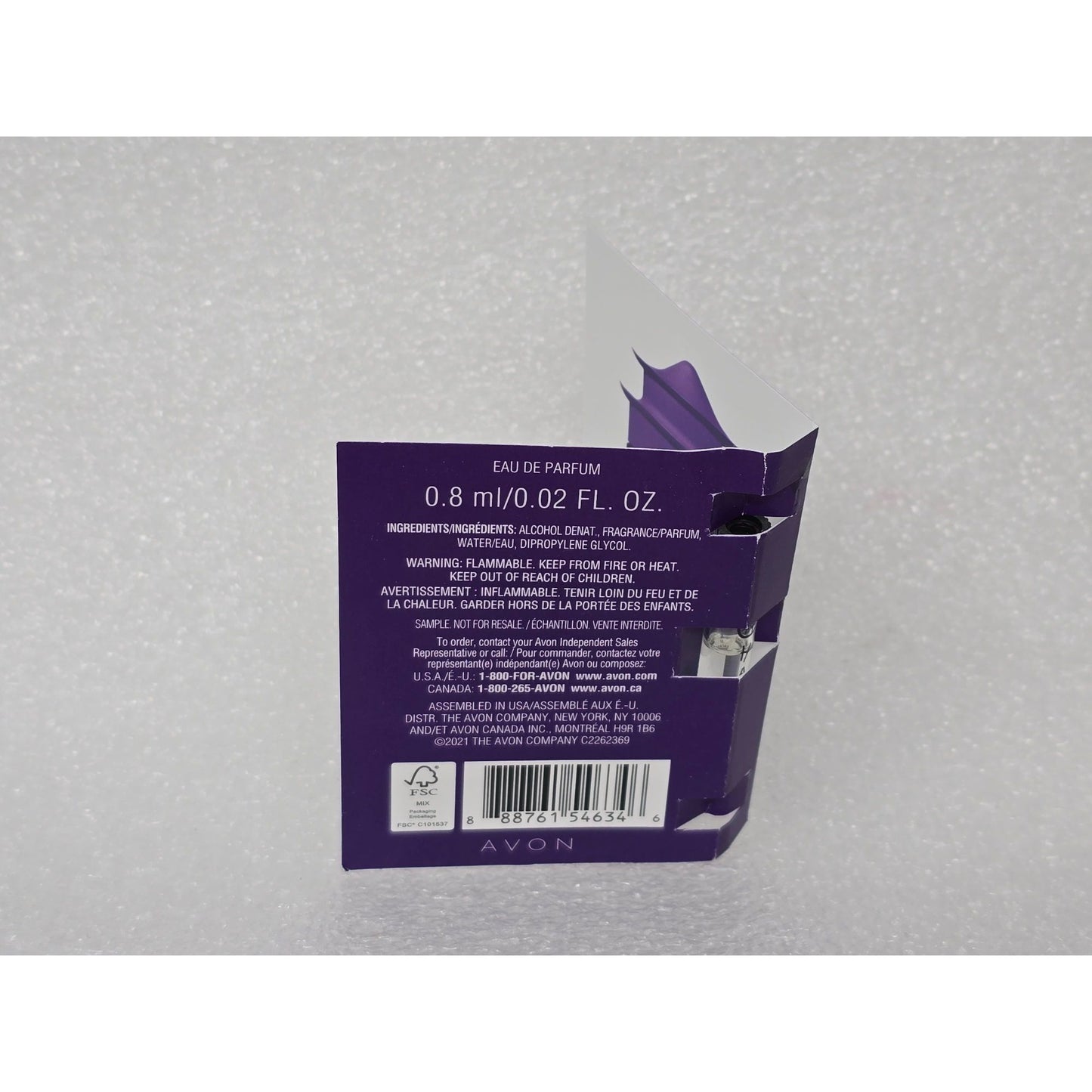 Avon Haiku Sacred Intense Eau De Parfum Perfume Sample 0.8 ml / 0.02 Fl. Oz