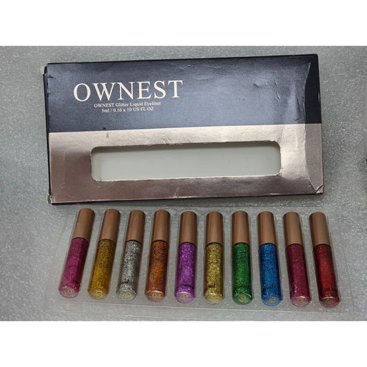 Ownest Glitter Liquid Eyeliner Set Of 10