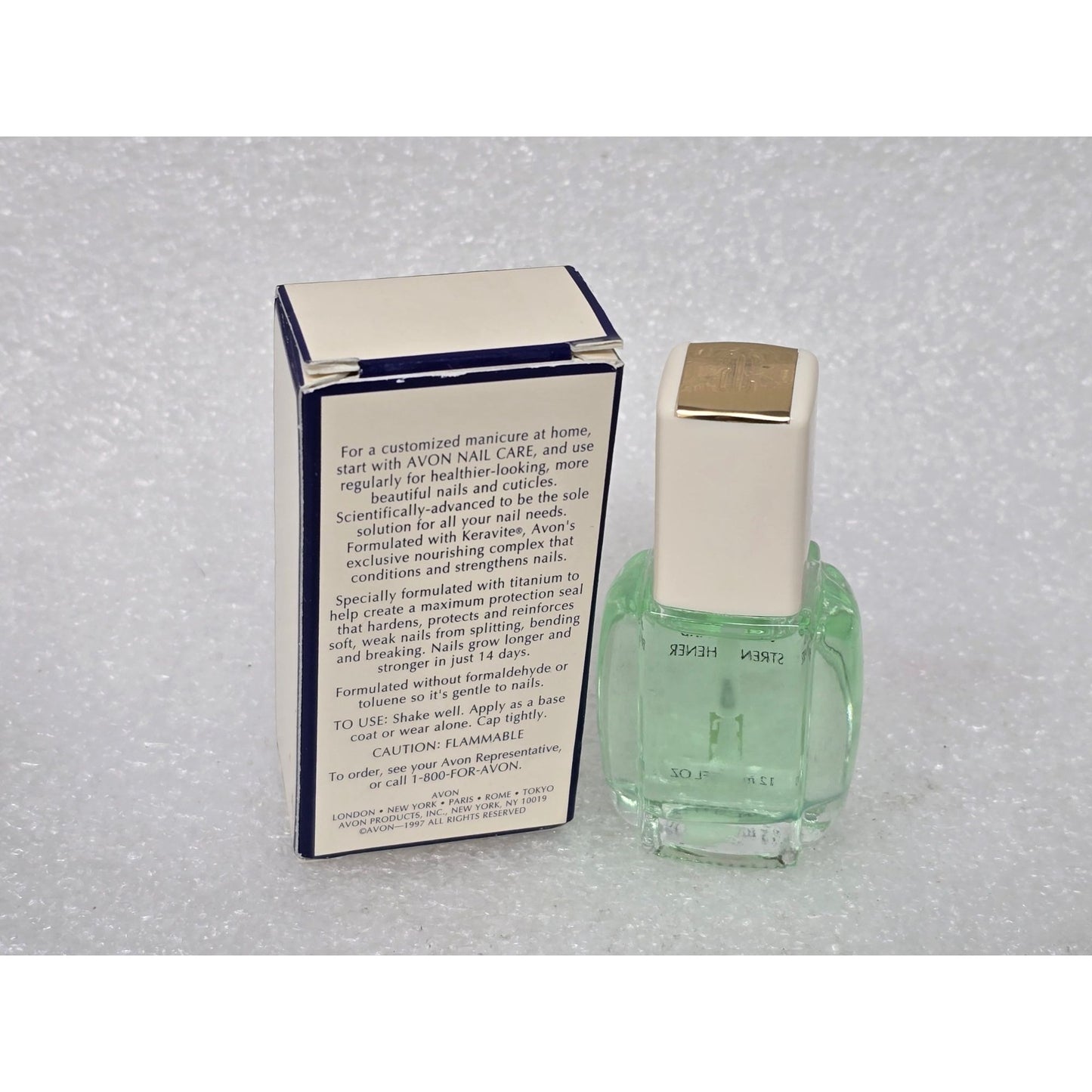 Avon Ultra Hard Strengthener Nail Treatment 12ml / .4 Fl Oz