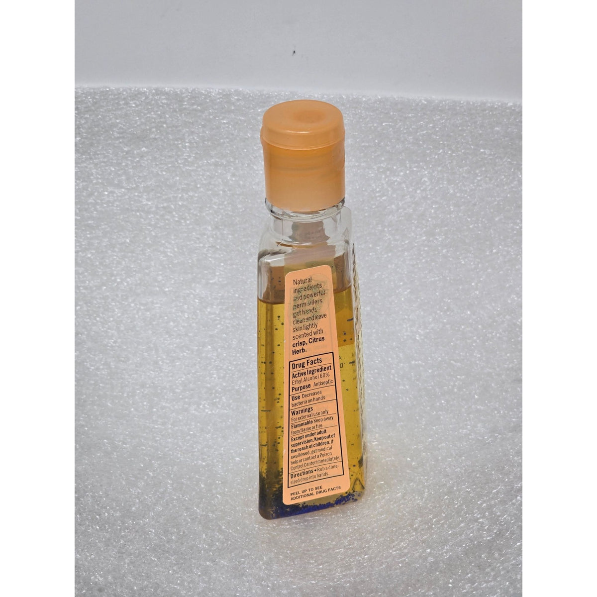 Bath & Body Works Crisp Citrus Herb Deep Cleansing Hand Gel 3 Oz Vitamins B5 & E